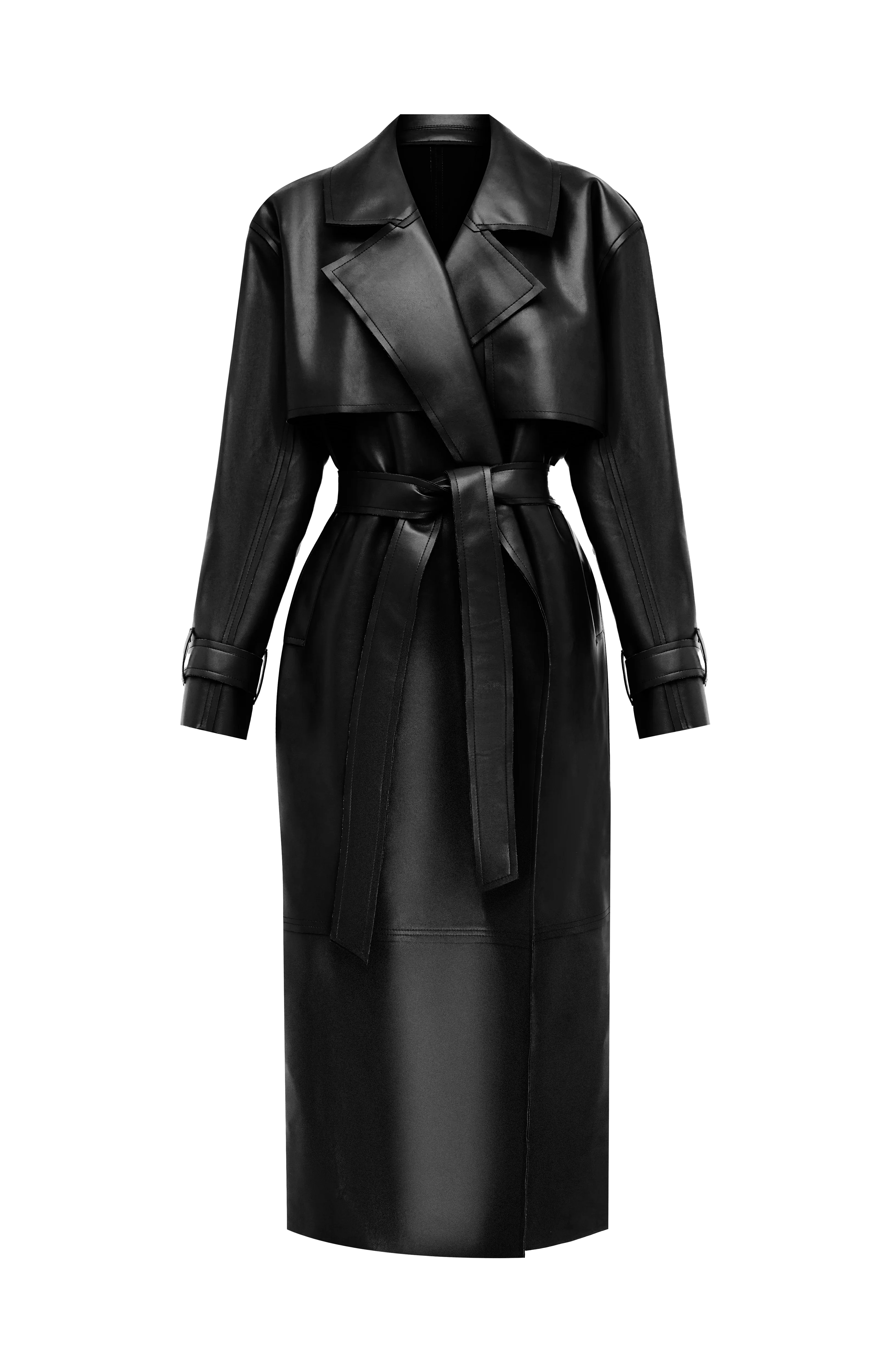 Bridget Trench Coat - Black