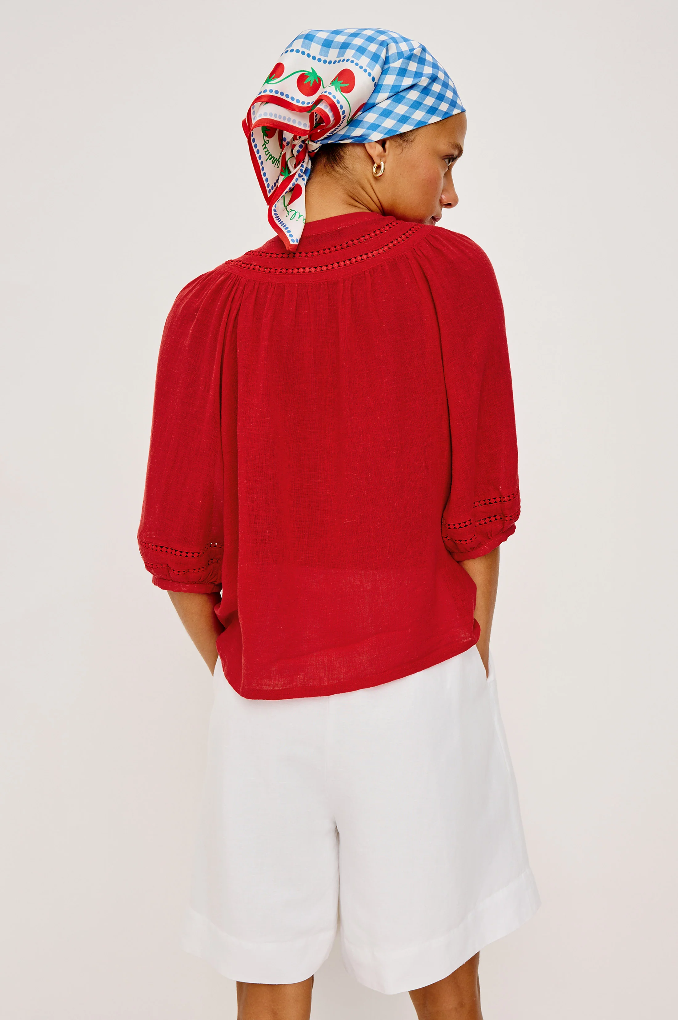 Rails X Giadzy Theia Top - Tomato