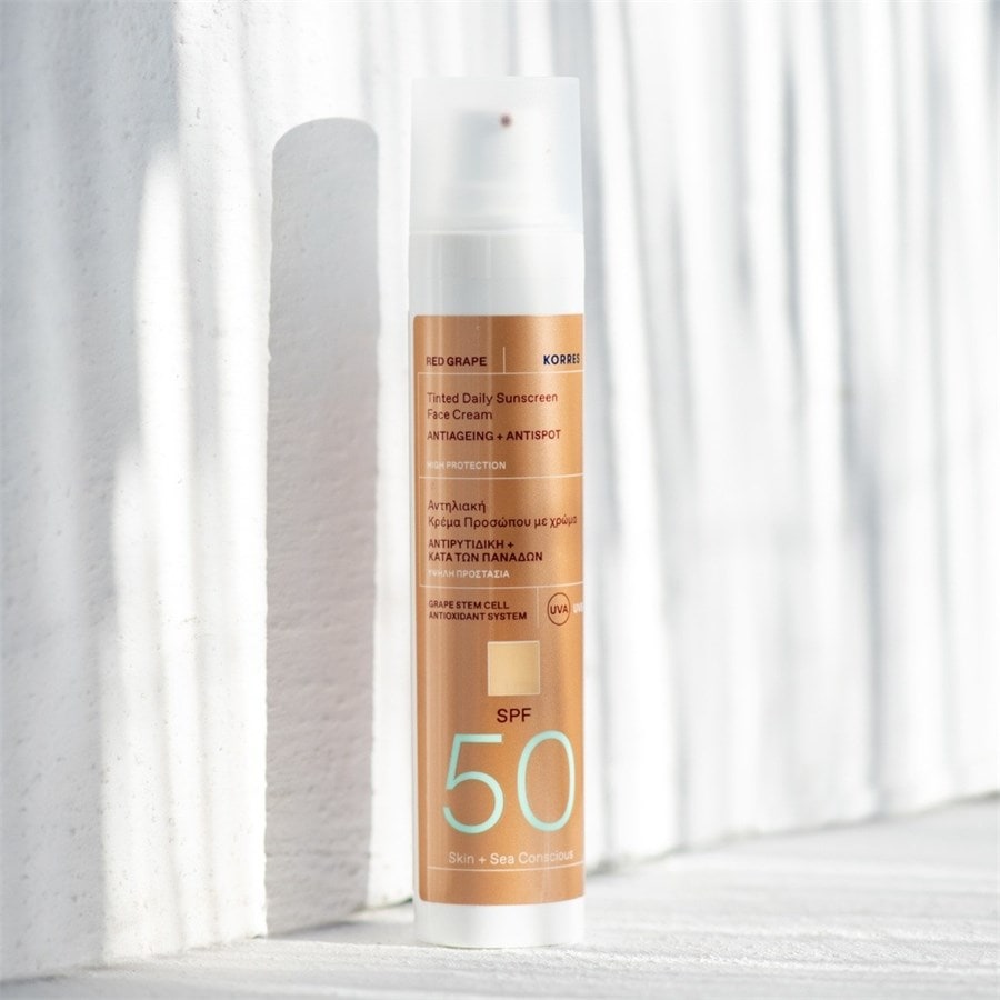 Korres Kosmetyki do opalania Krem przeciwsłoneczny z filtrem SPF 50 RED GRAPE