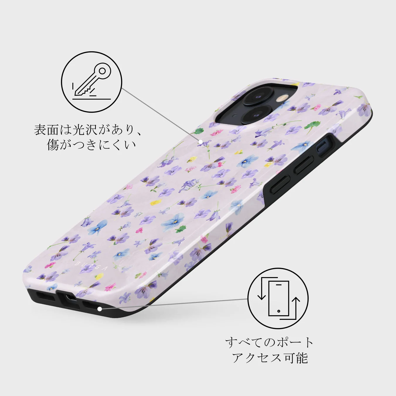 Wildflower - iPhone 13 Mini ケース