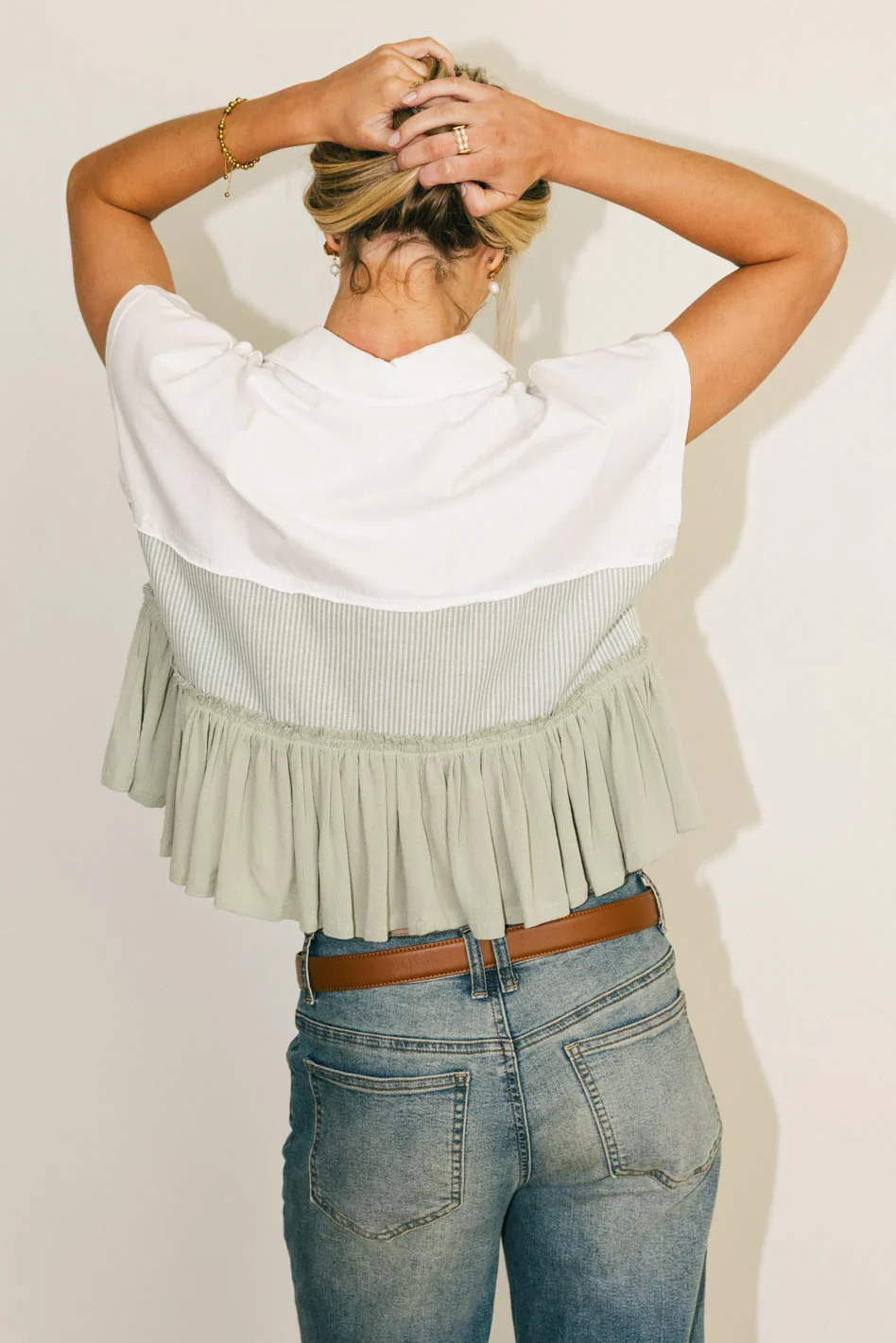 Molly Contrast Top