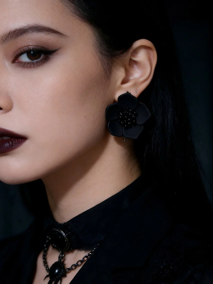 Flower Shape Earrings Accessories