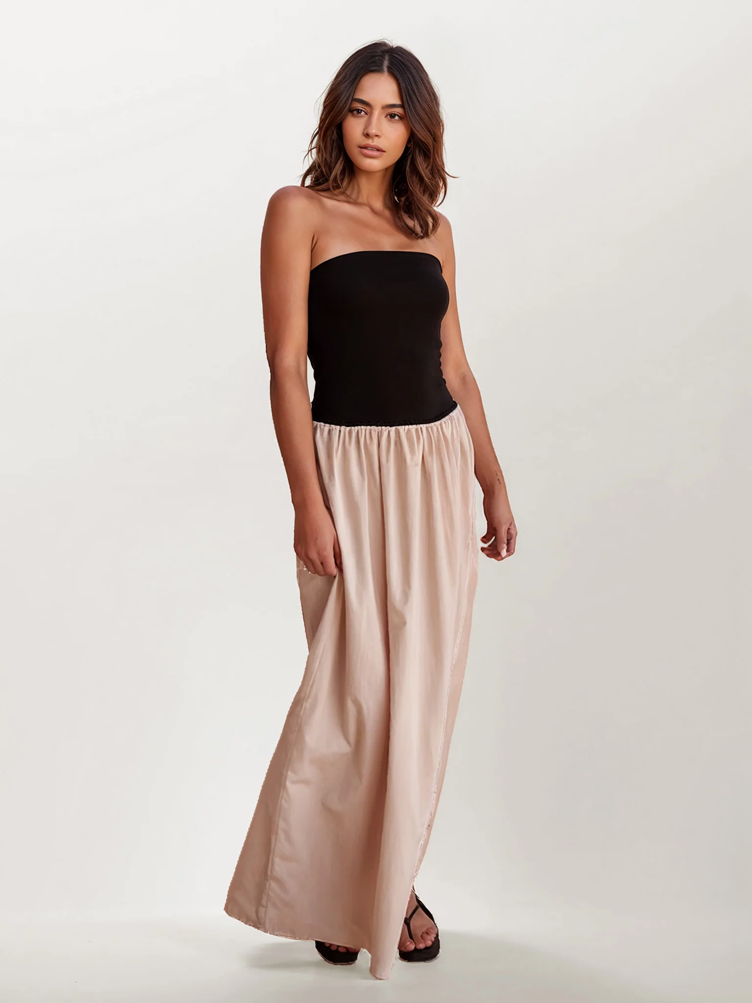 Strapless Maxi Dress