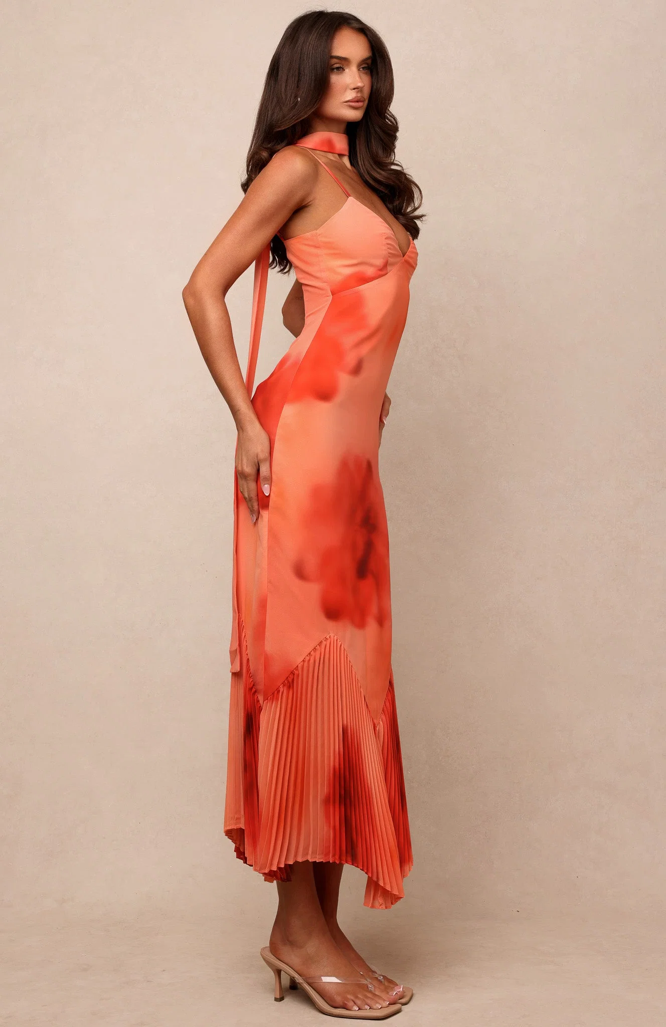 See You Later Maxi Dress Amber Bloom - FASHION NOB