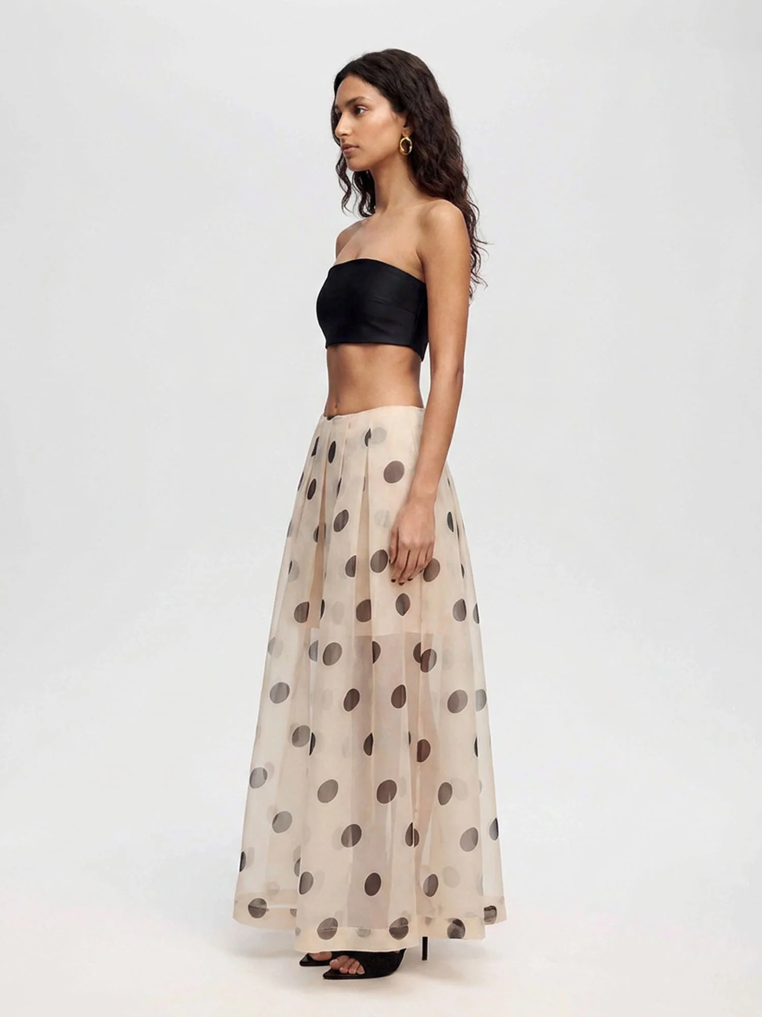 Polka Dot Tube Top Set