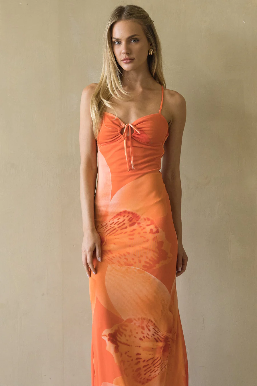 Chelley Keyhole Maxi Dress - luluinthesky