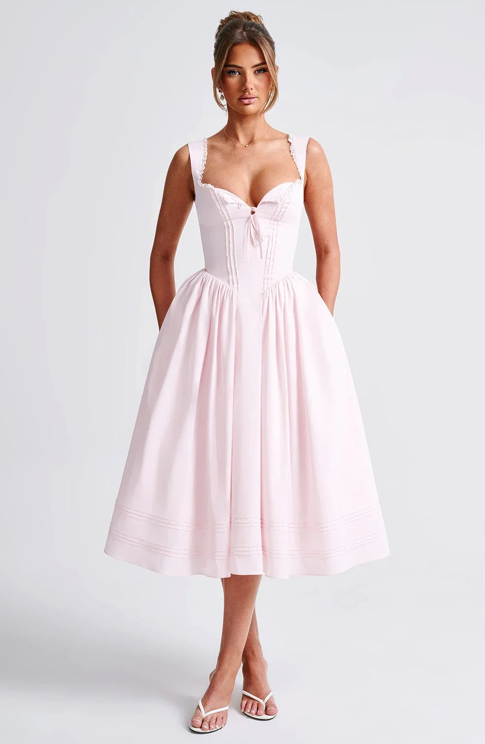 Marlena Midi Dress - Blush