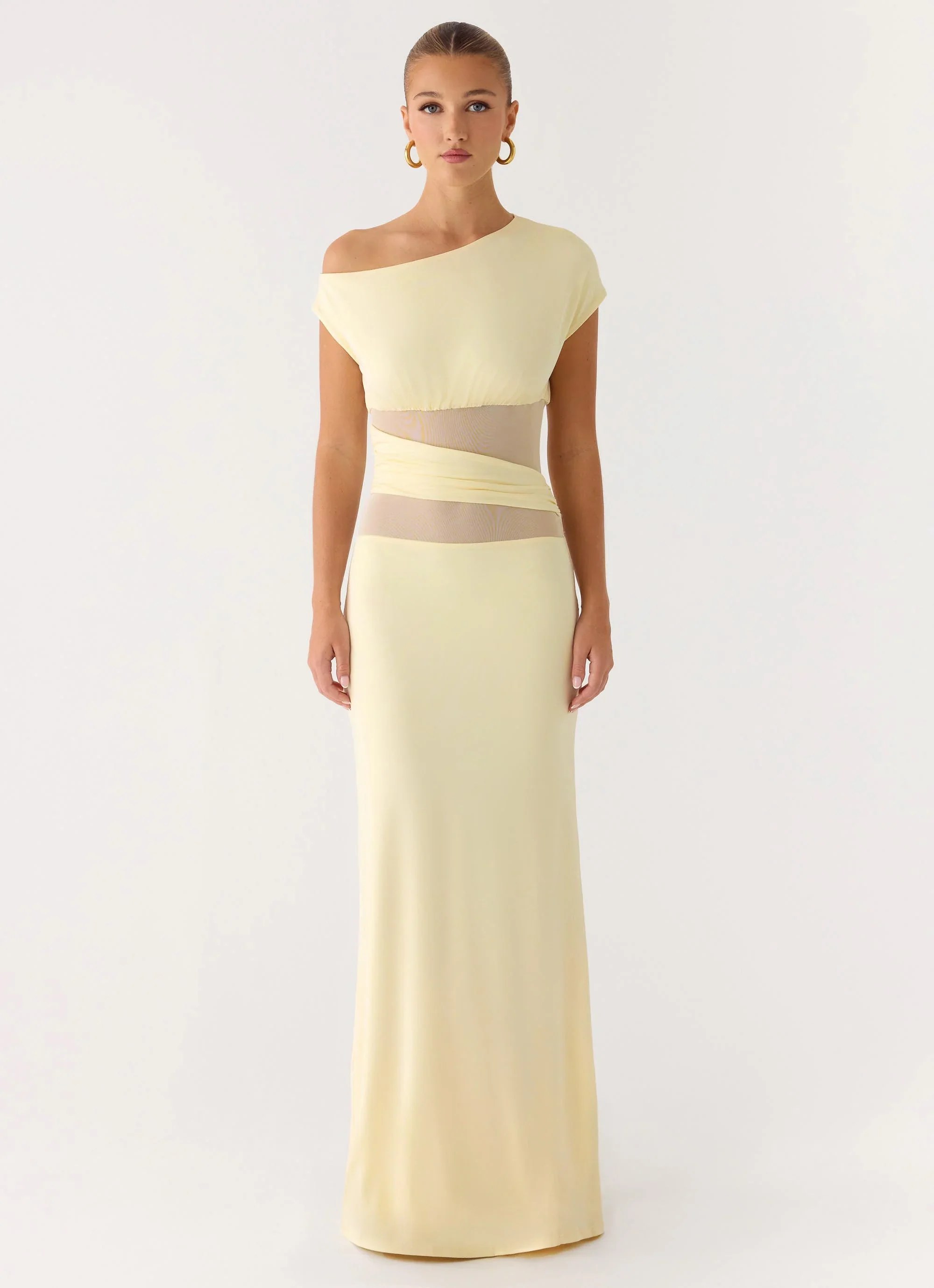 Like Honey Maxi Dress - Butter Yellow