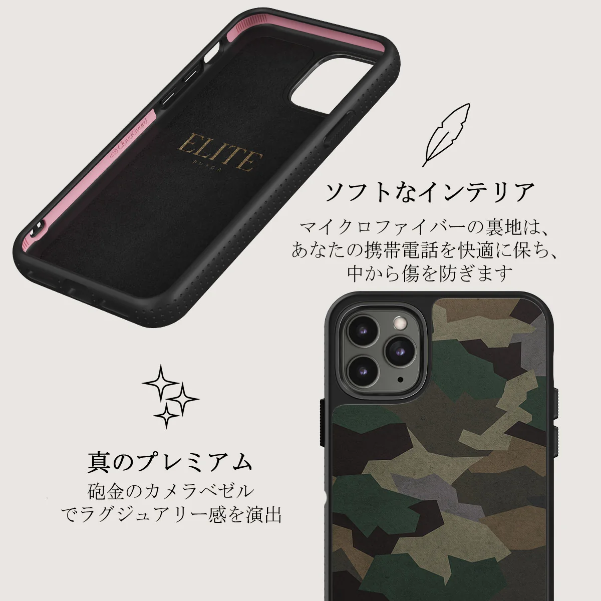Tropical Green Camo - iPhone 11 Pro Max ケース