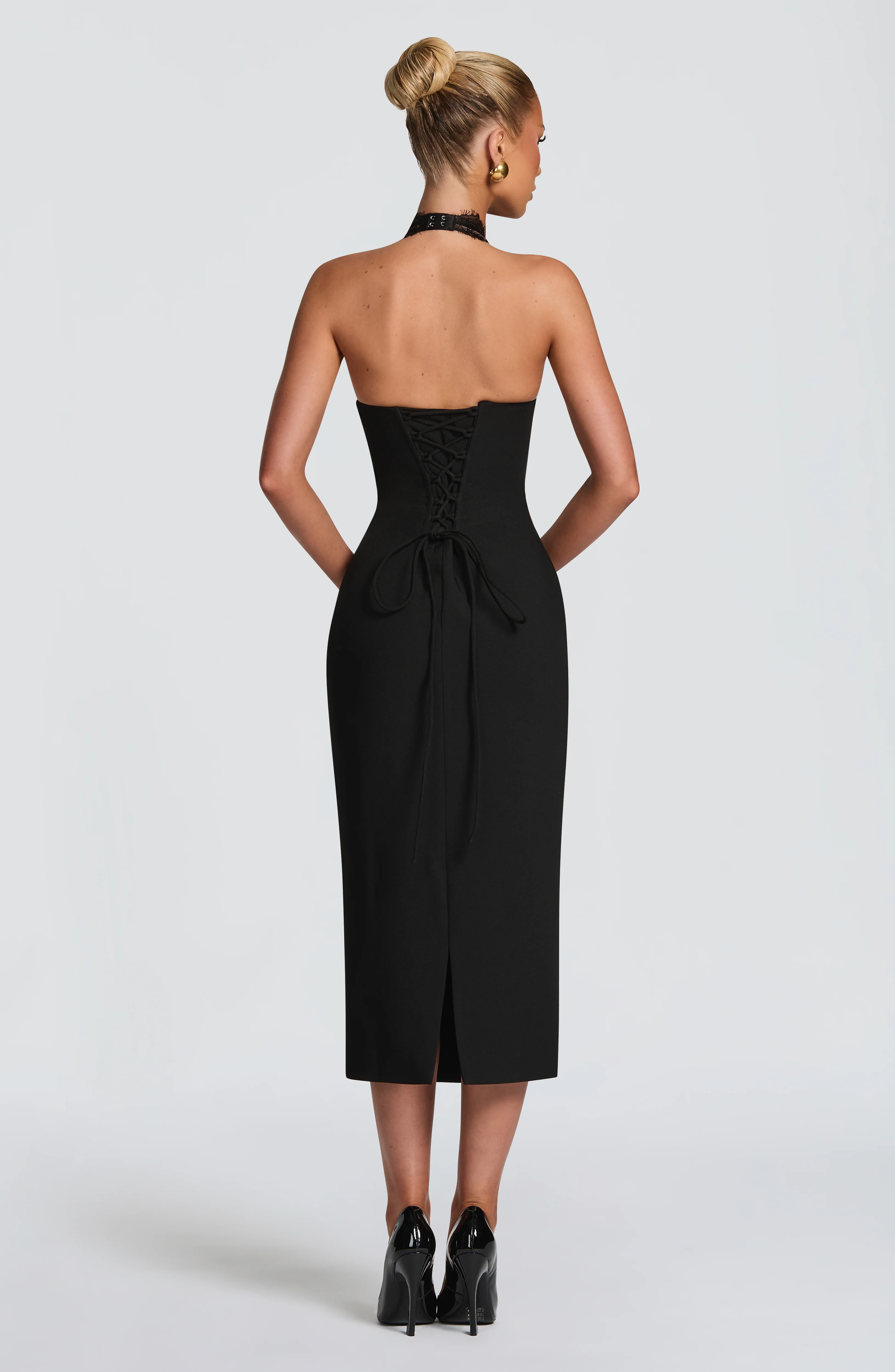 Fiorenza Midi Dress - Black