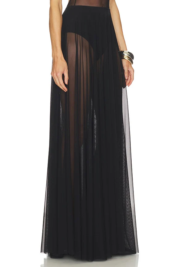 Flared Skirt To Floor