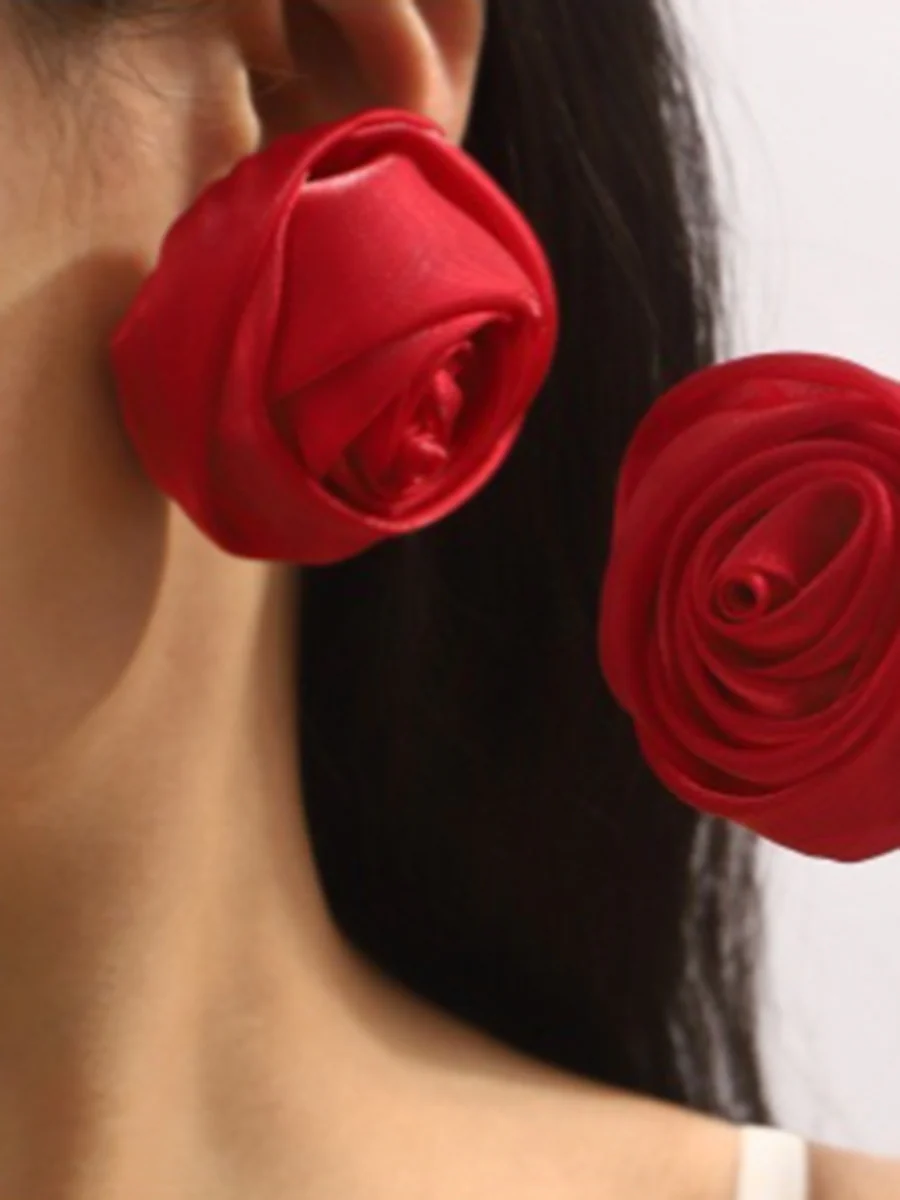 Flower Shape Earrings Accessories