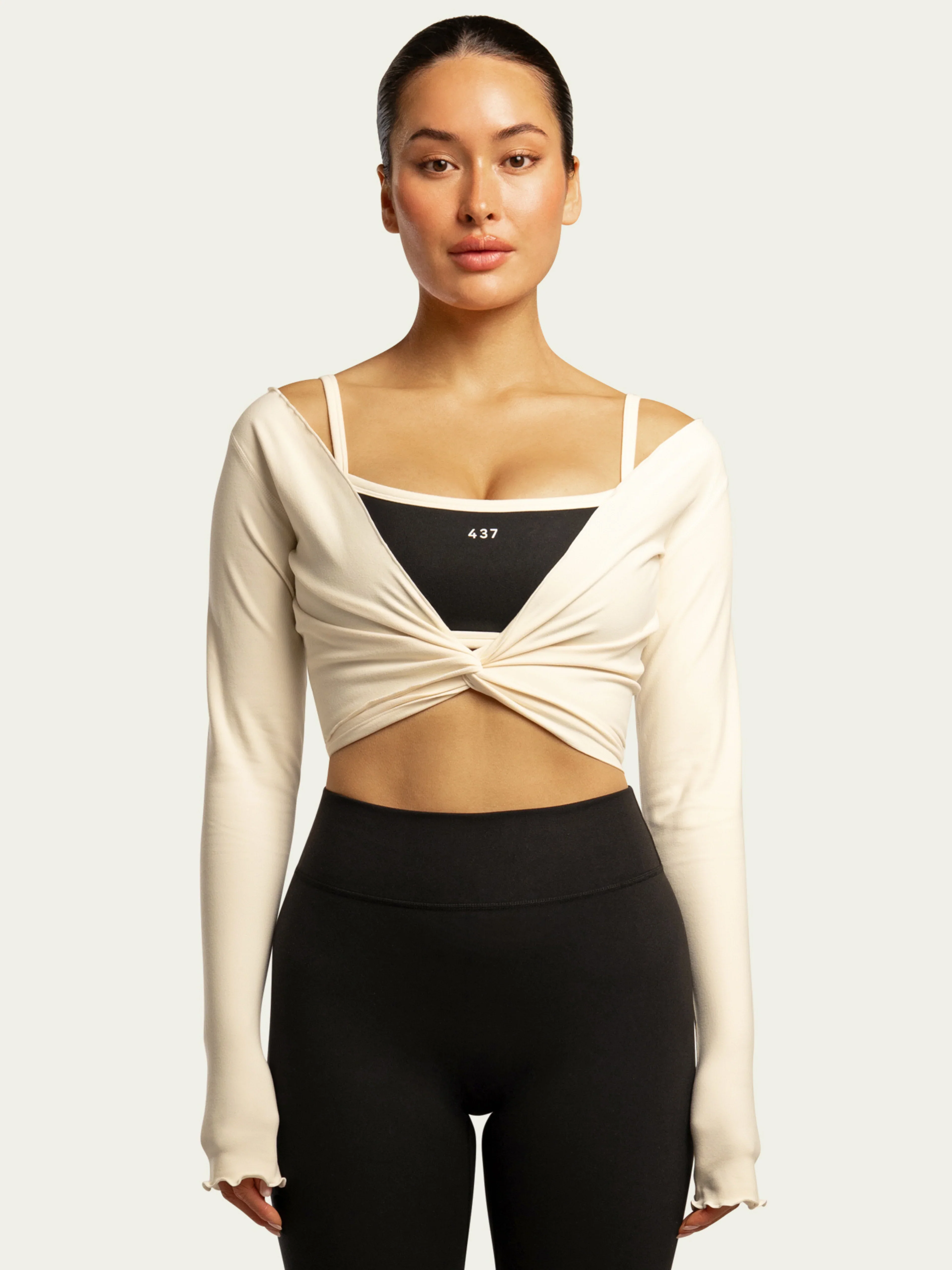 The Wrap Top Cream