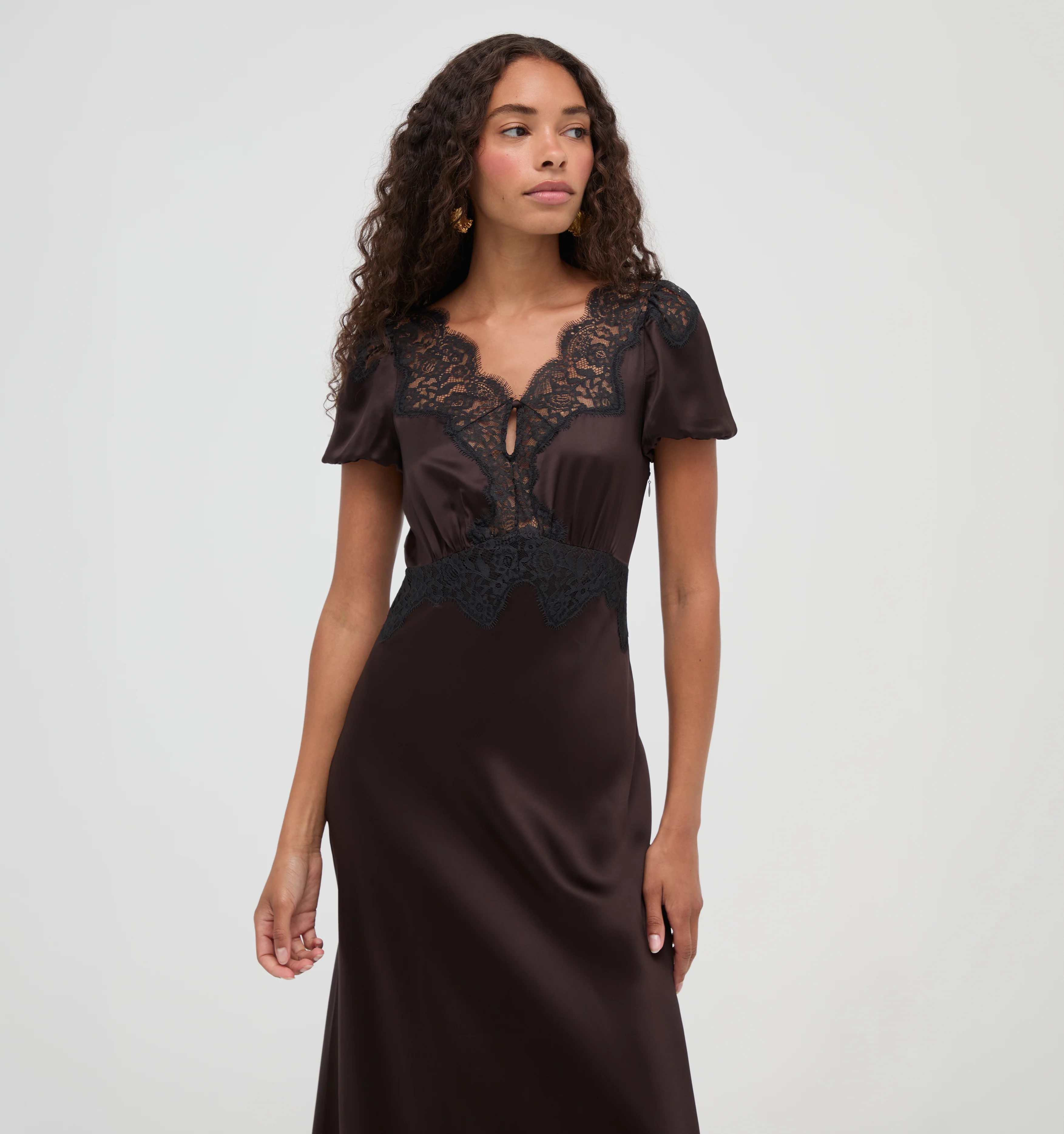 The Oakley Dress -  Chocolate