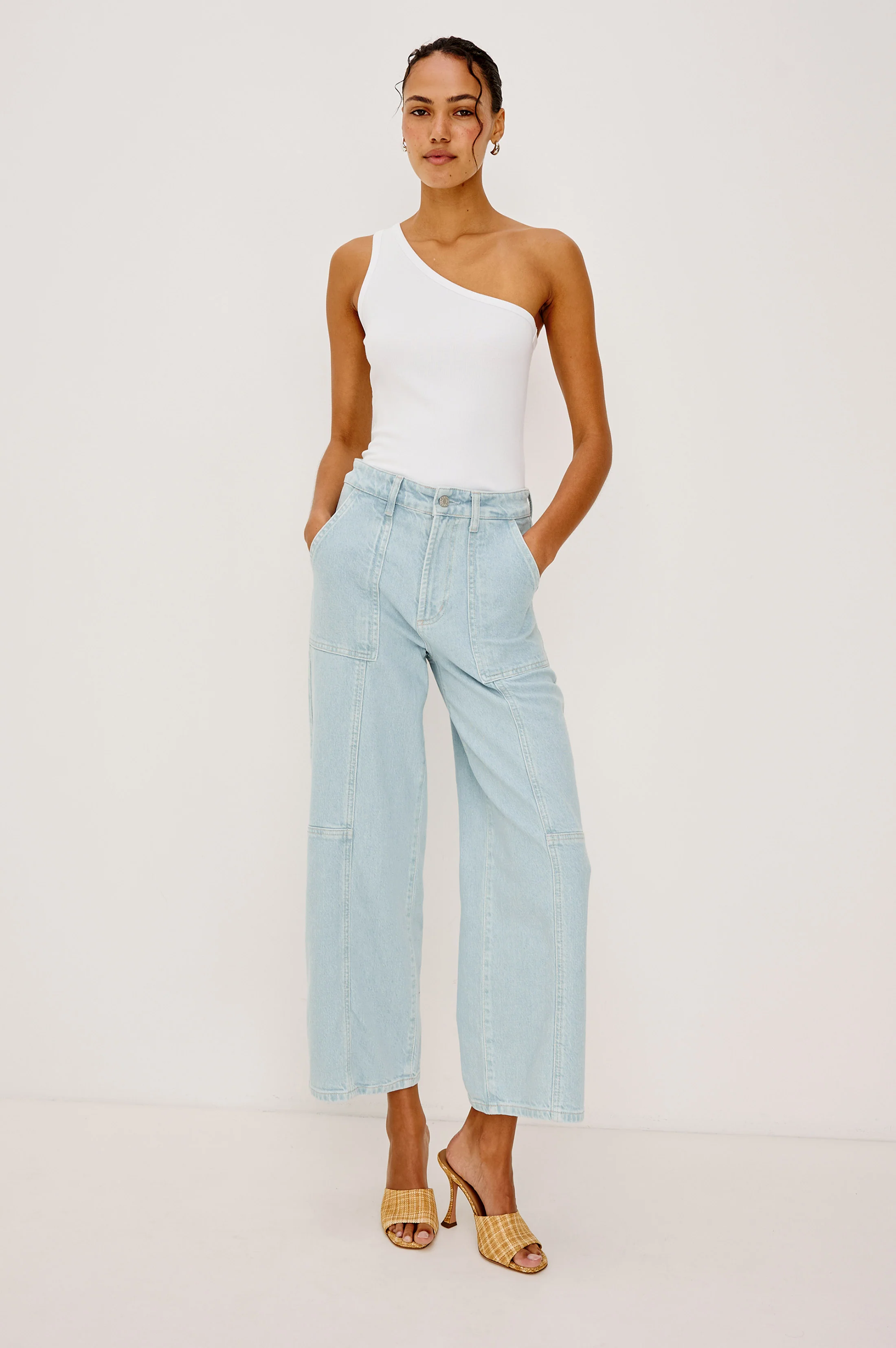 Esti Top - White Rib
