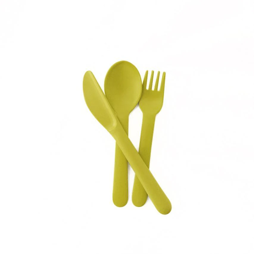 Vogeelle Reusable Cutlery Set - Lime