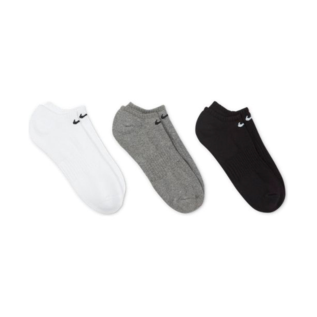 NIKE Everyday Cushioned Training No-Show Socks (3 Pairs) MULTI