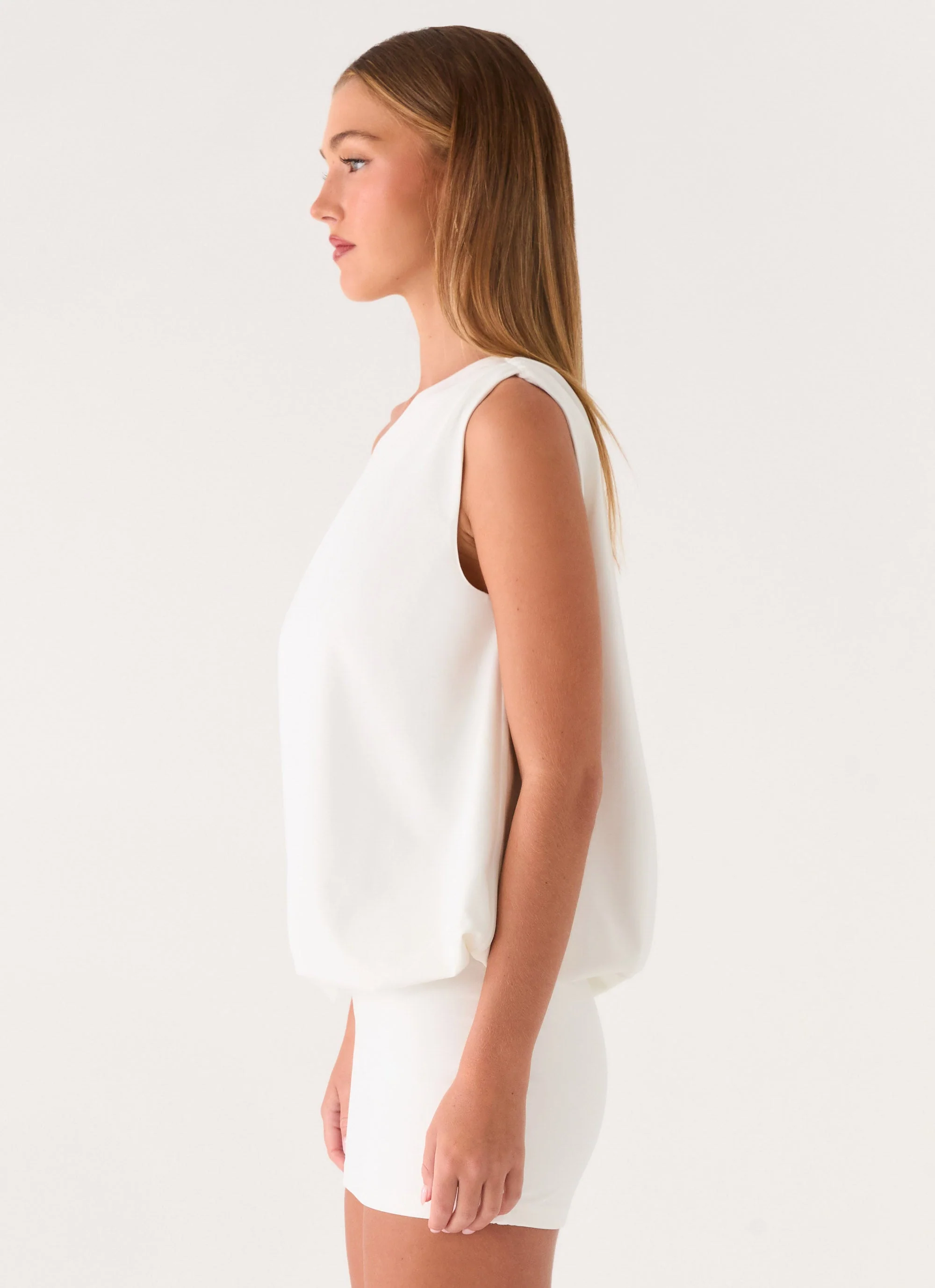 Caelen Mini Dress - White - luluinthesky
