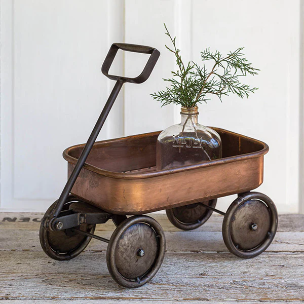 Copper Finish Wagon