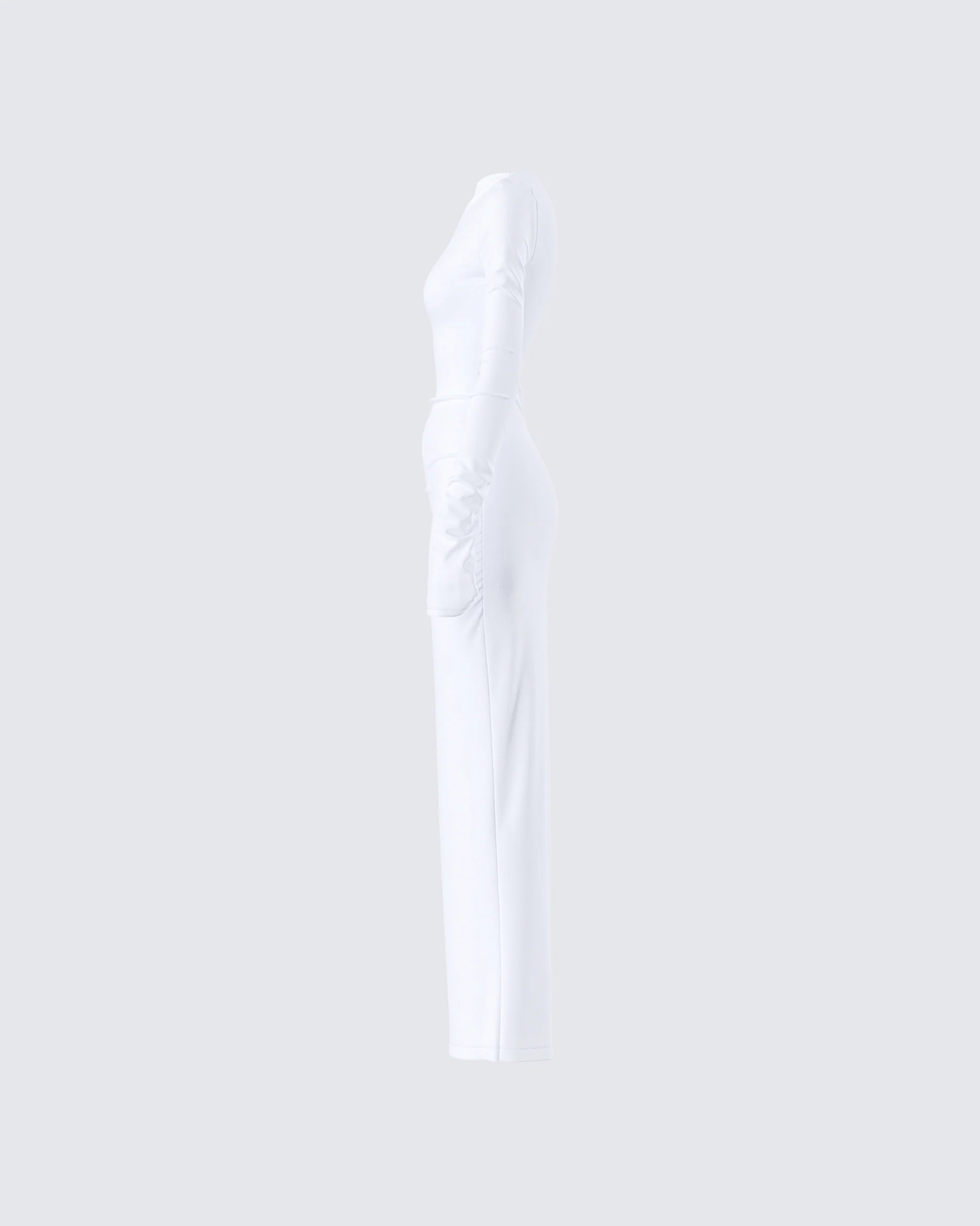 Kiandra White Off Shoulder Maxi Dress
