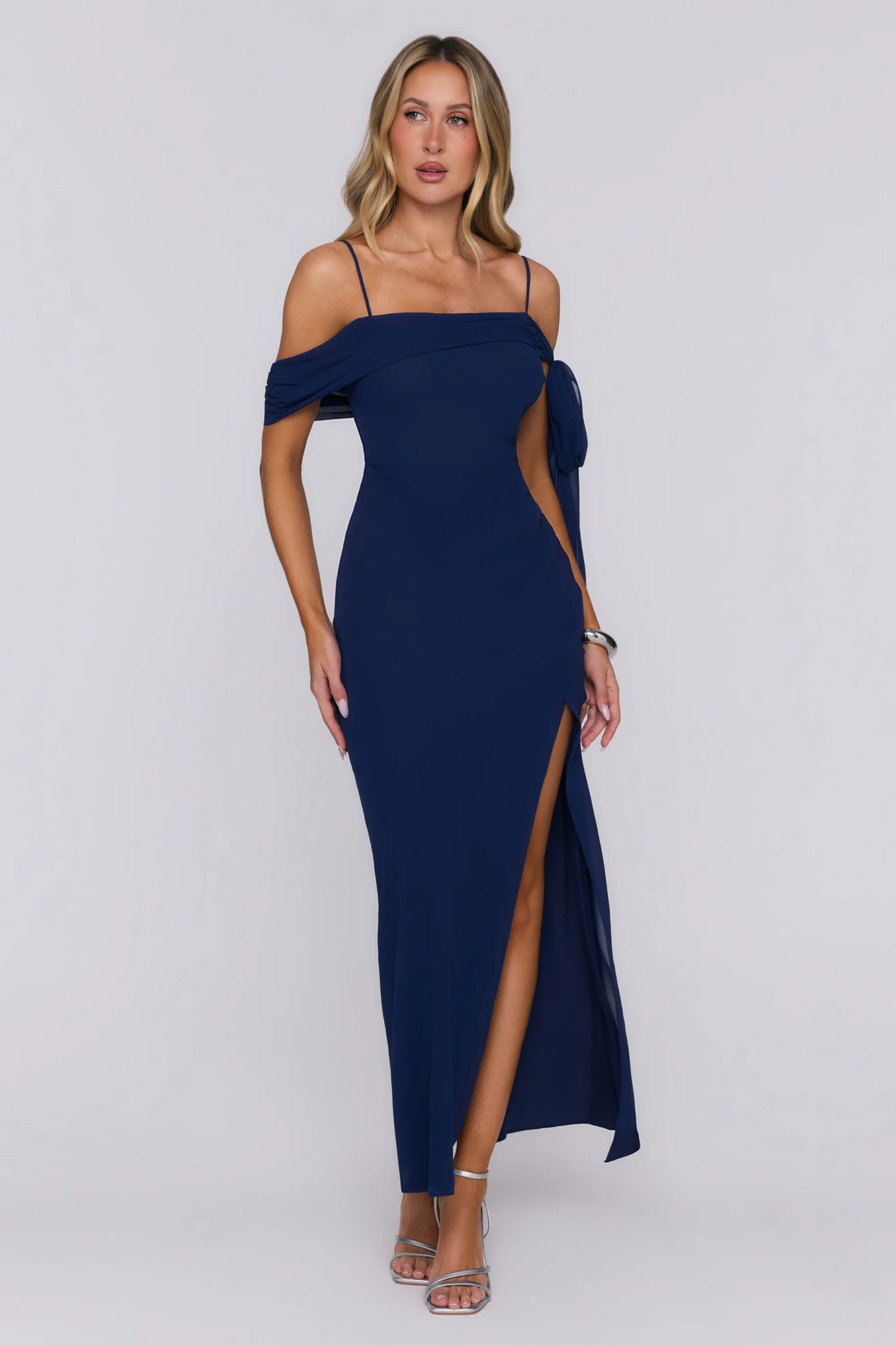 Effortless And Pretty Maxi Dress Navy