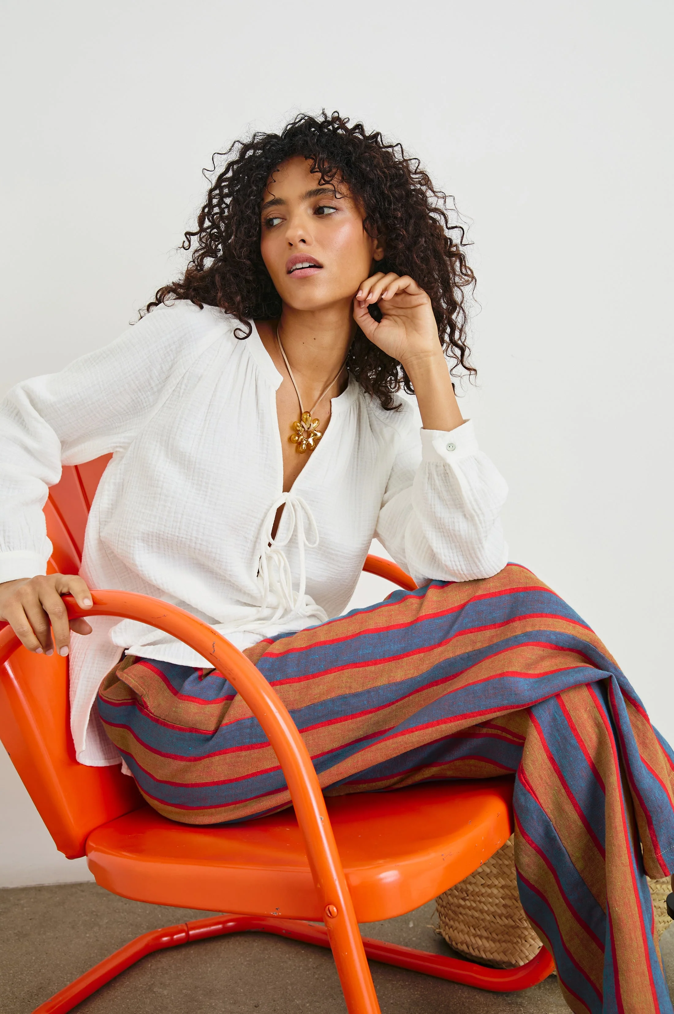 Brielle Top - White
