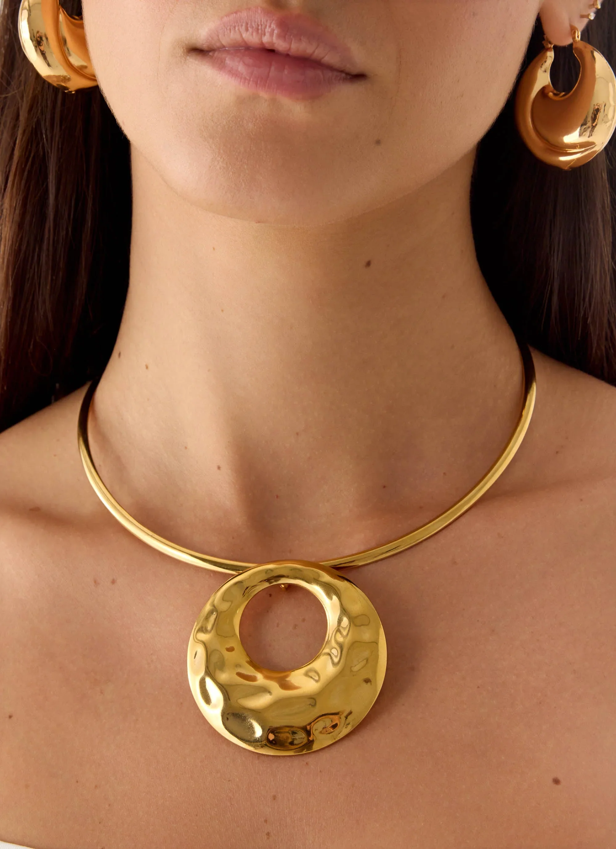 Wandering Light Necklace - Gold