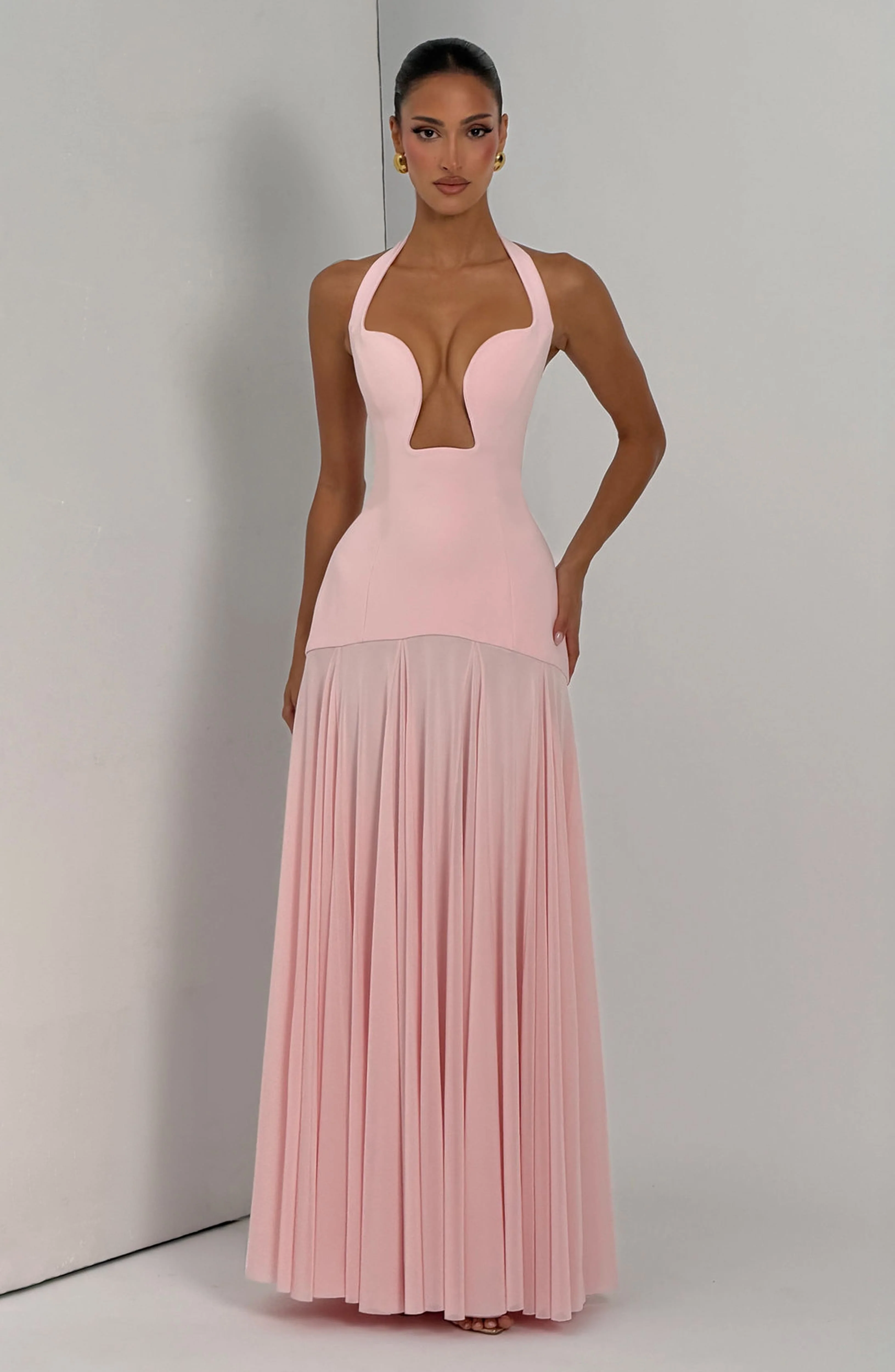 Cyrene Maxi Dress - Blush