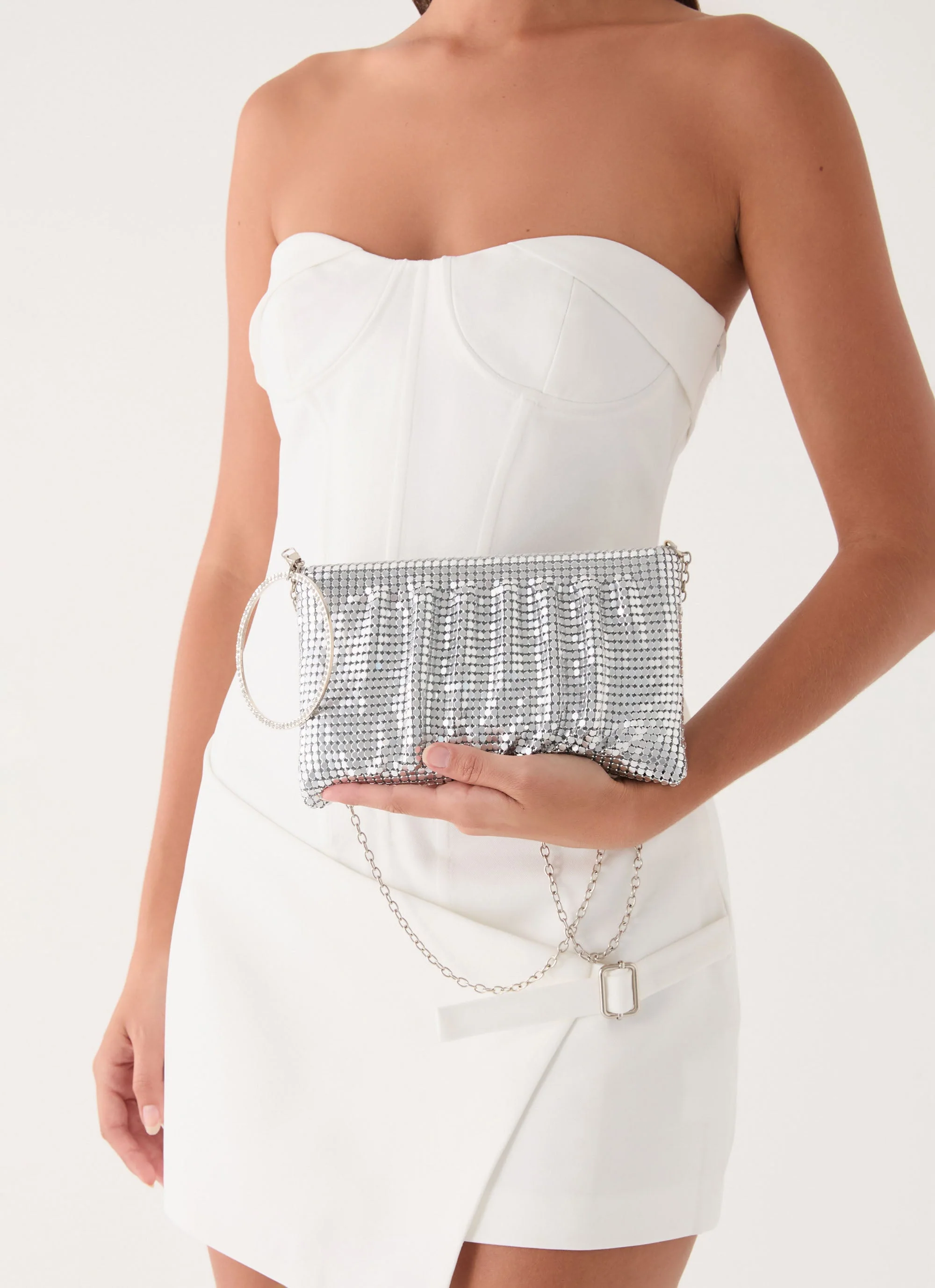 Current Vibes Bag - Silver - luluinthesky