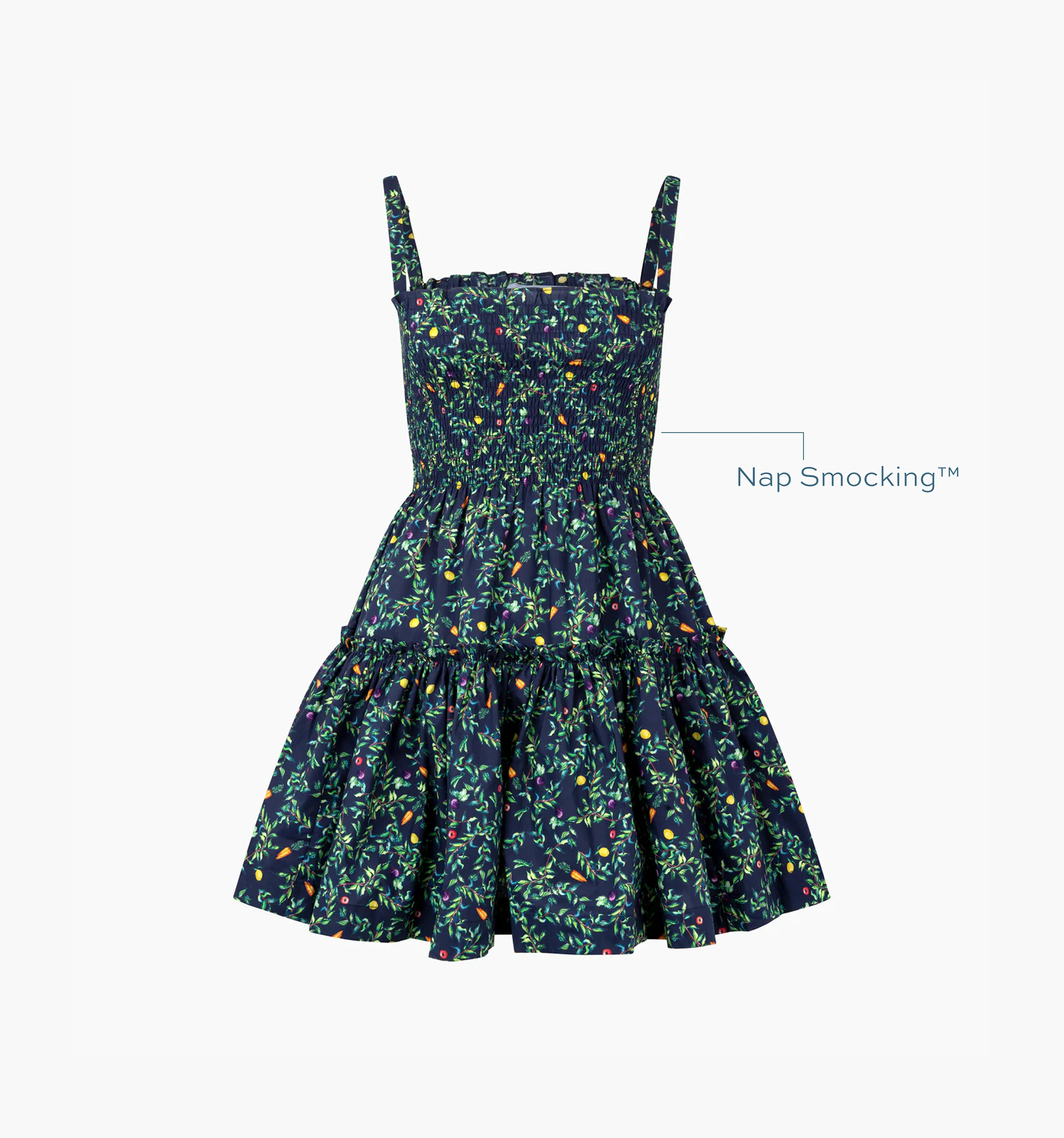 The Mini Seraphina Nap Dress - Midnight Garden