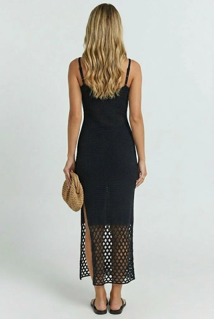Barcelona Knit Midi Dress