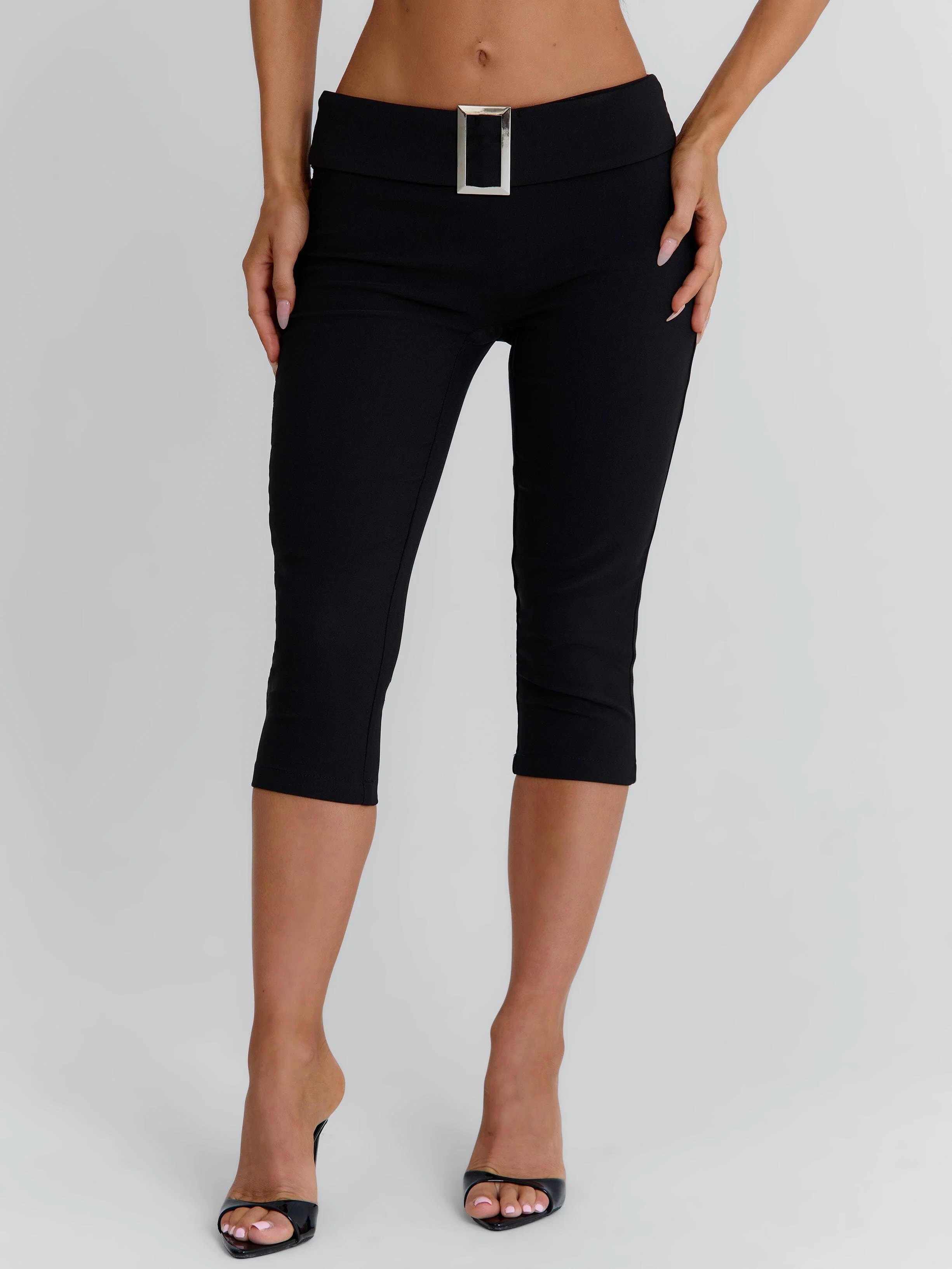 CHEYENE CAPRI PANTS BLACK