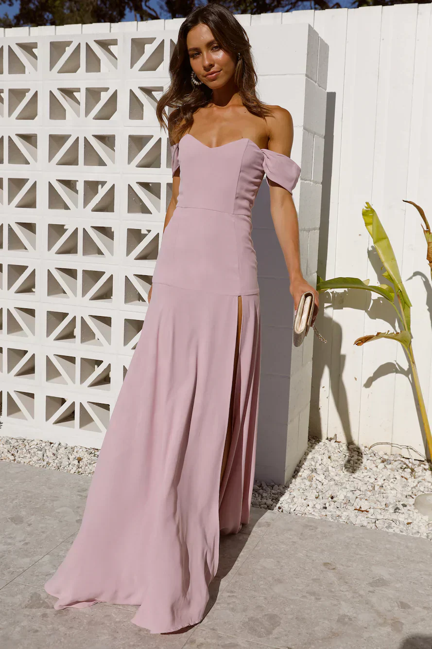Blushing Cinderella Maxi Dress - luluinthesky