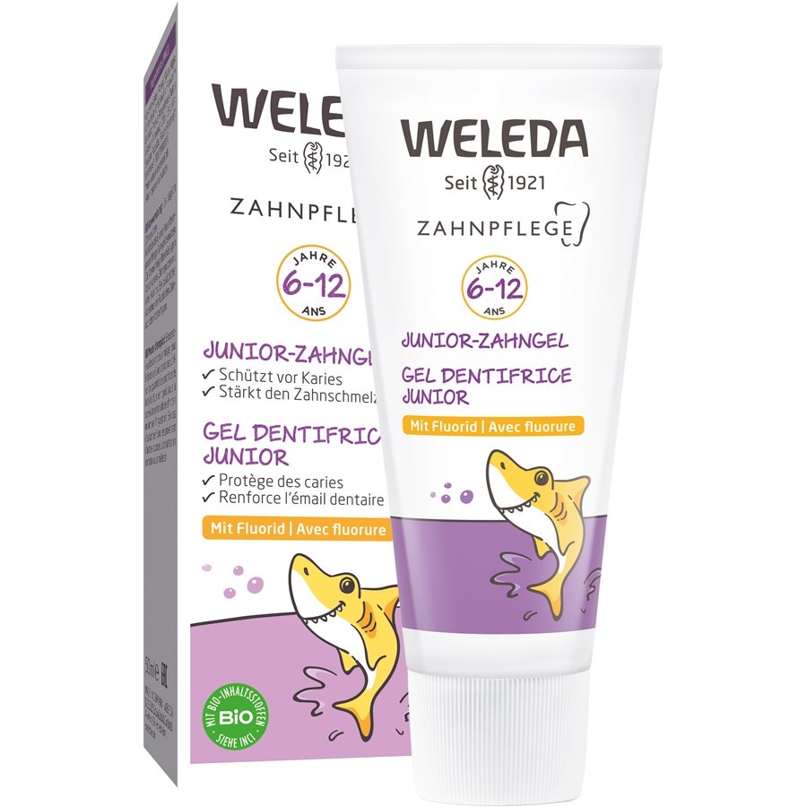WELEDA Niemowlęta i dzieci Żel stomatologiczny Junior z fluorem