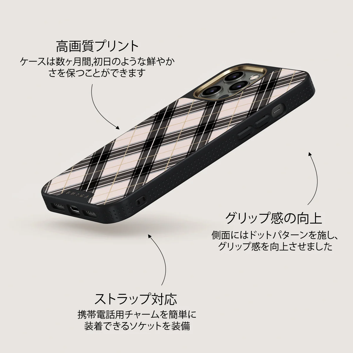 Plaid Please - iPhone 12 Pro Max ケース