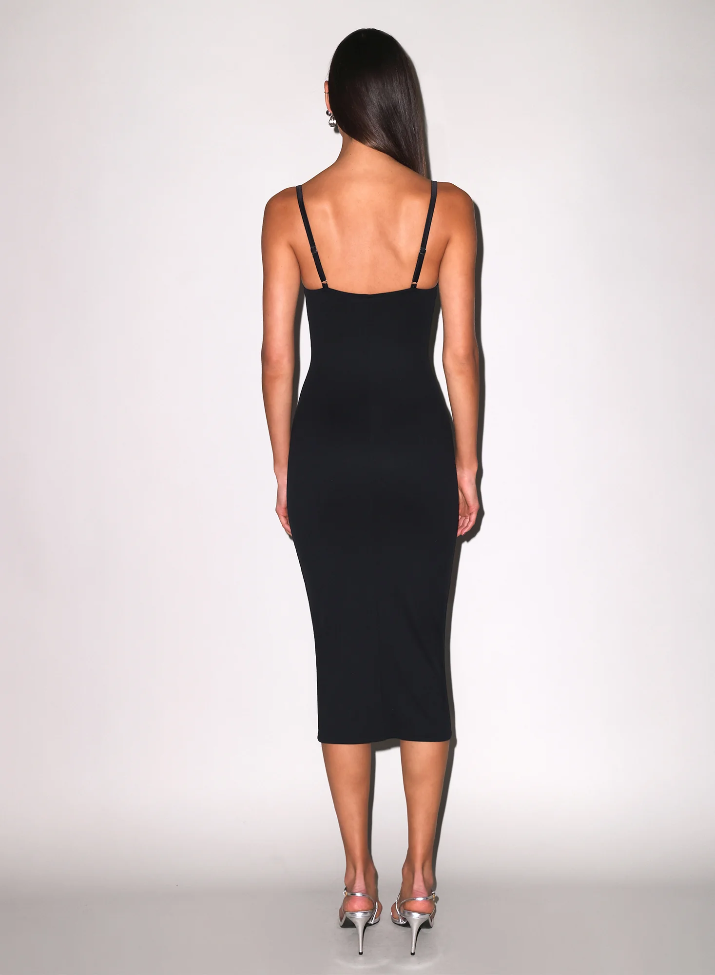 Seduce U-Plunge Midi Dress