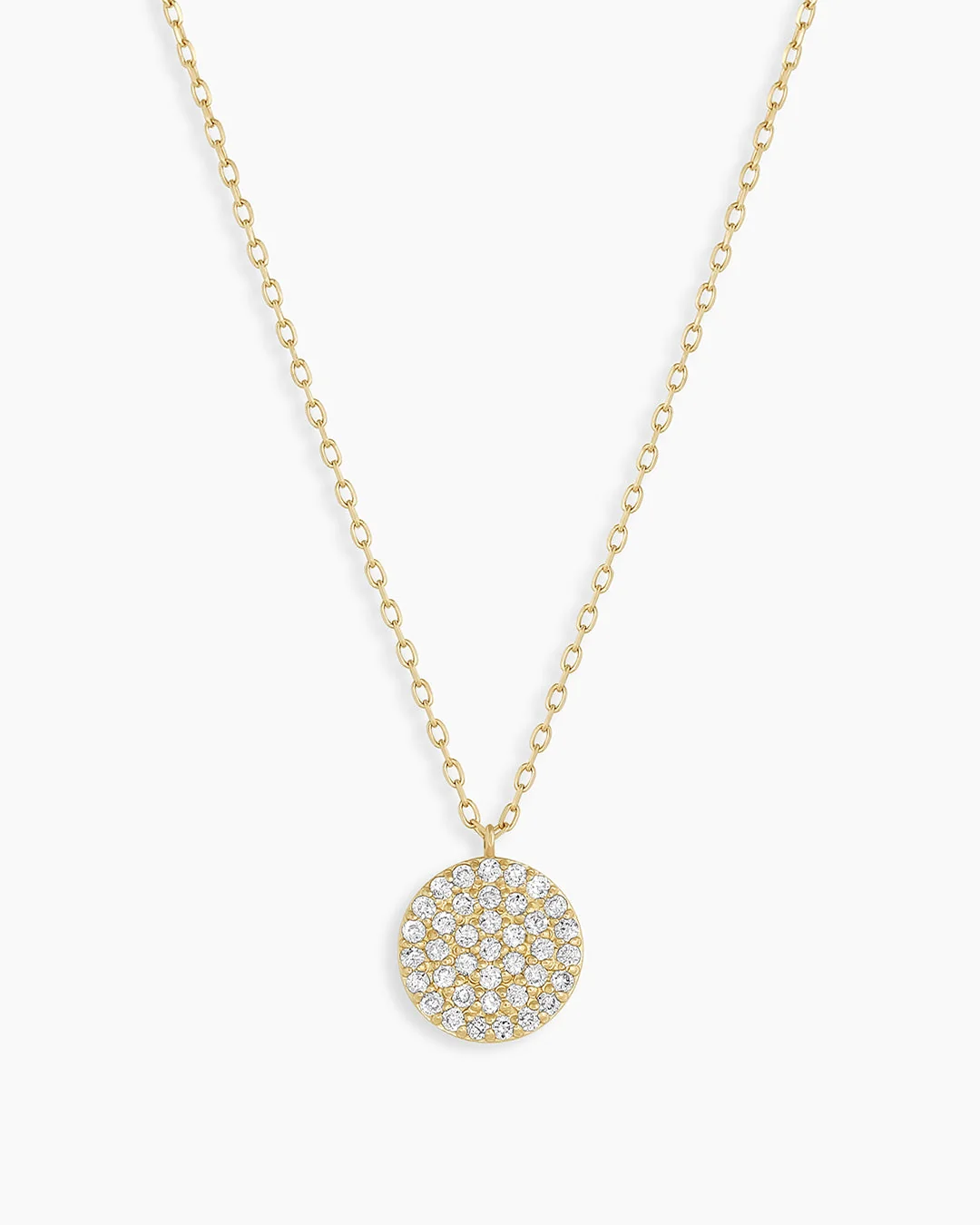 14K Diamond Pav�� Necklace