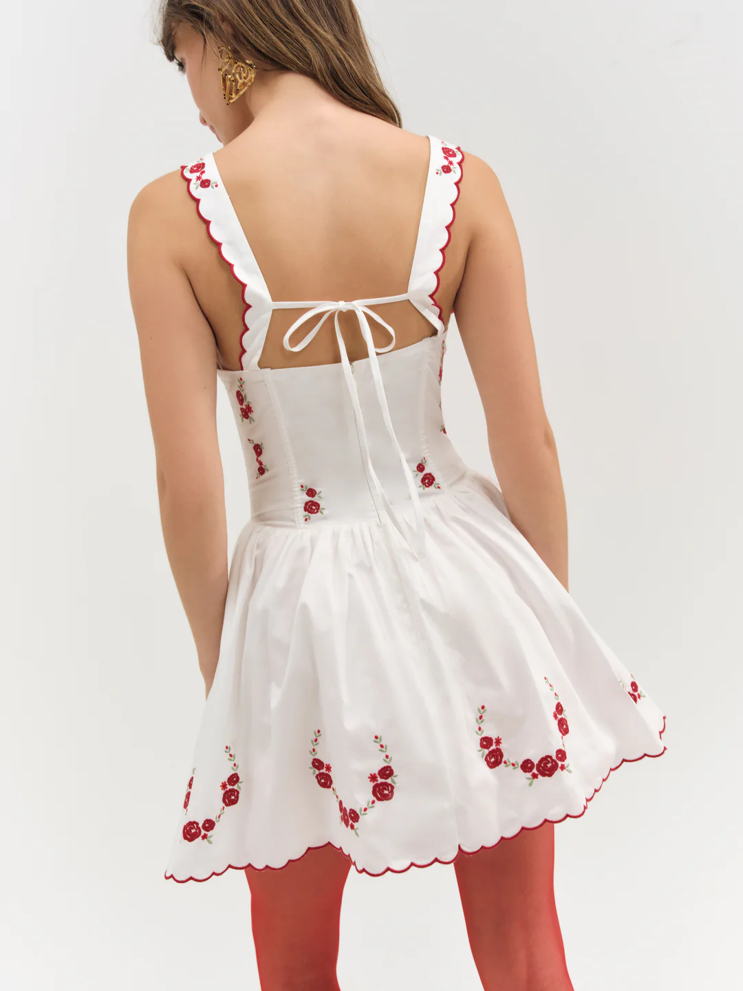 Tea Time Poplin Mini Dress