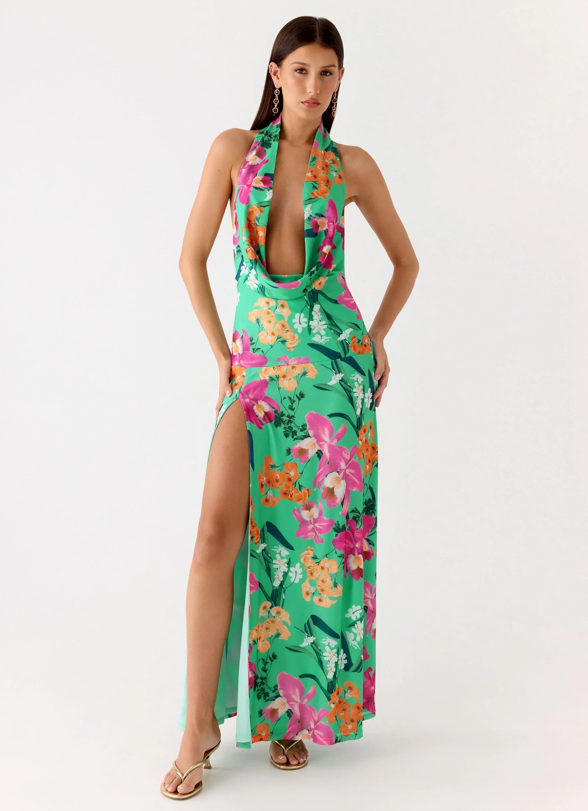 Zoriana Maxi Dress - Jungle Bloom