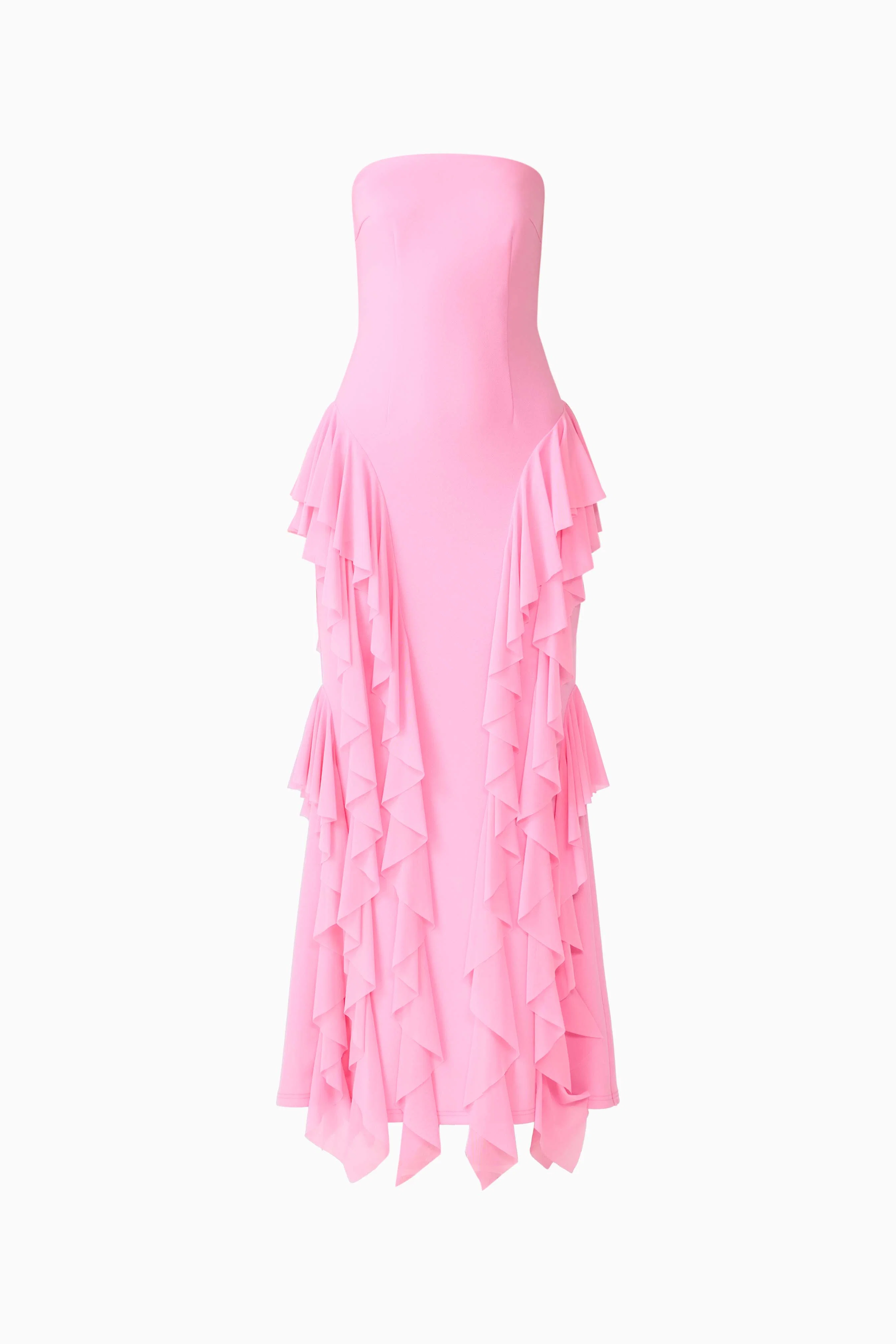 Amelina Strapless Gown in Pink