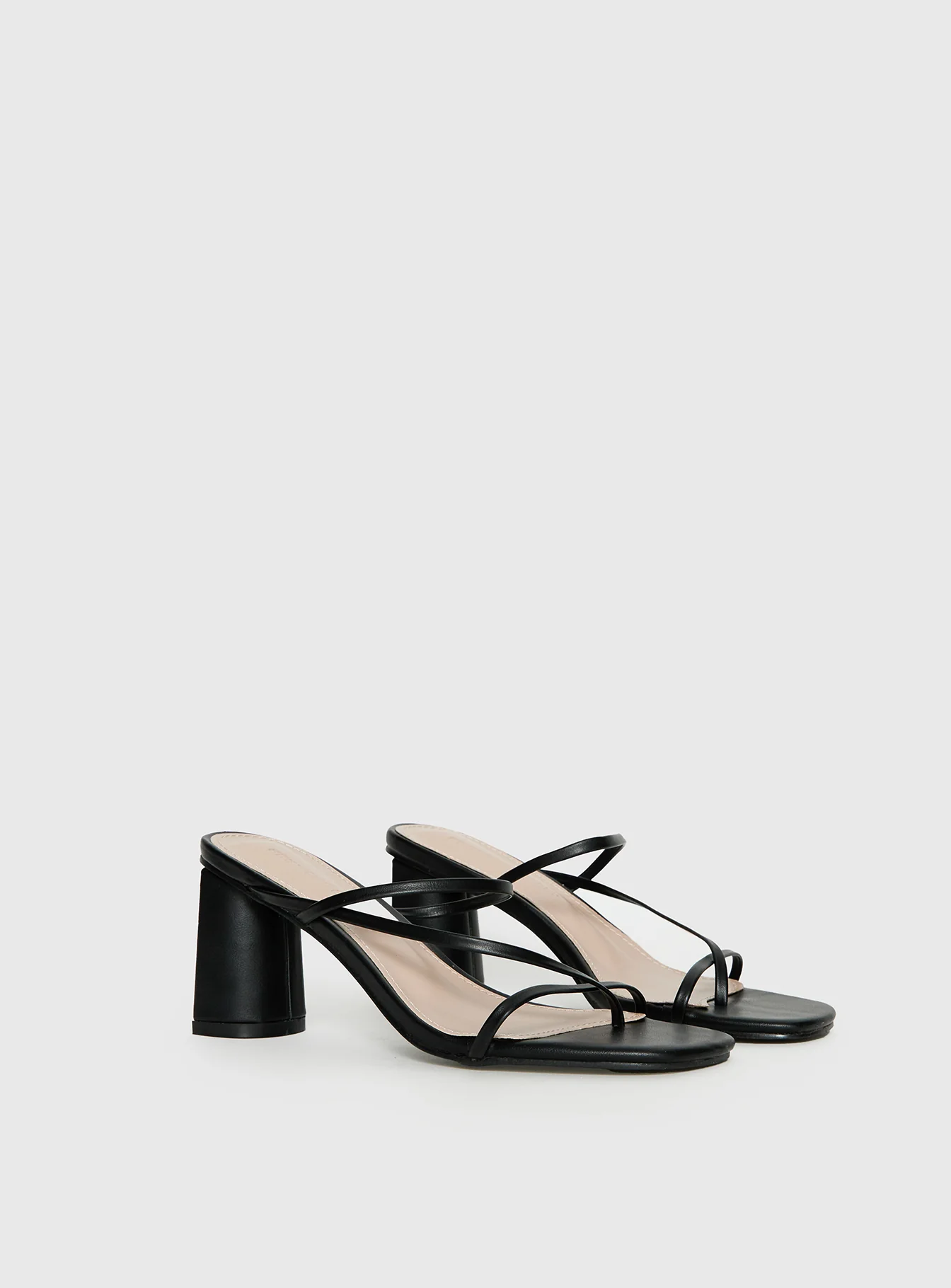 The Becka Heels Black