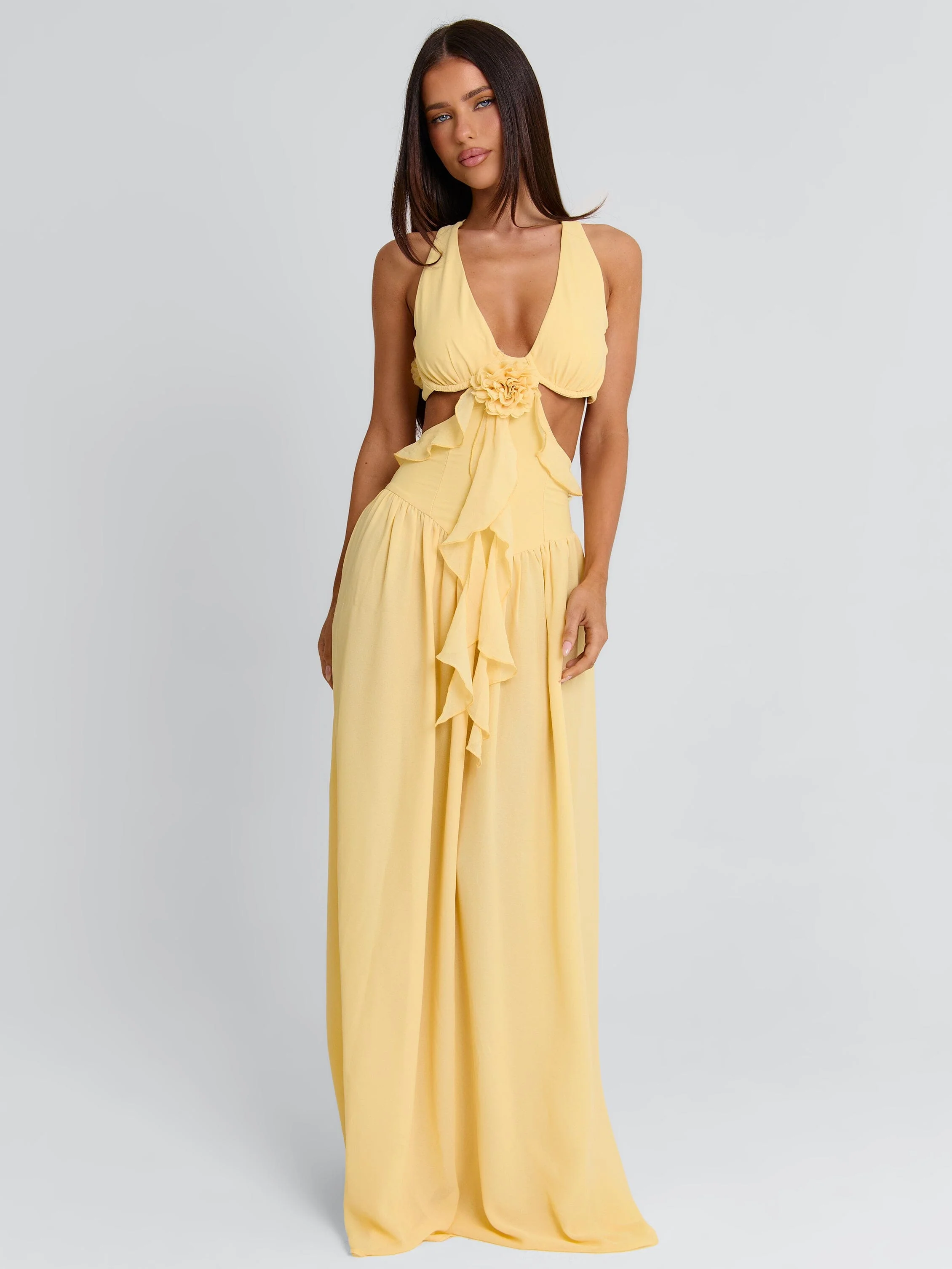 Raelyn Maxi Dress Yellow