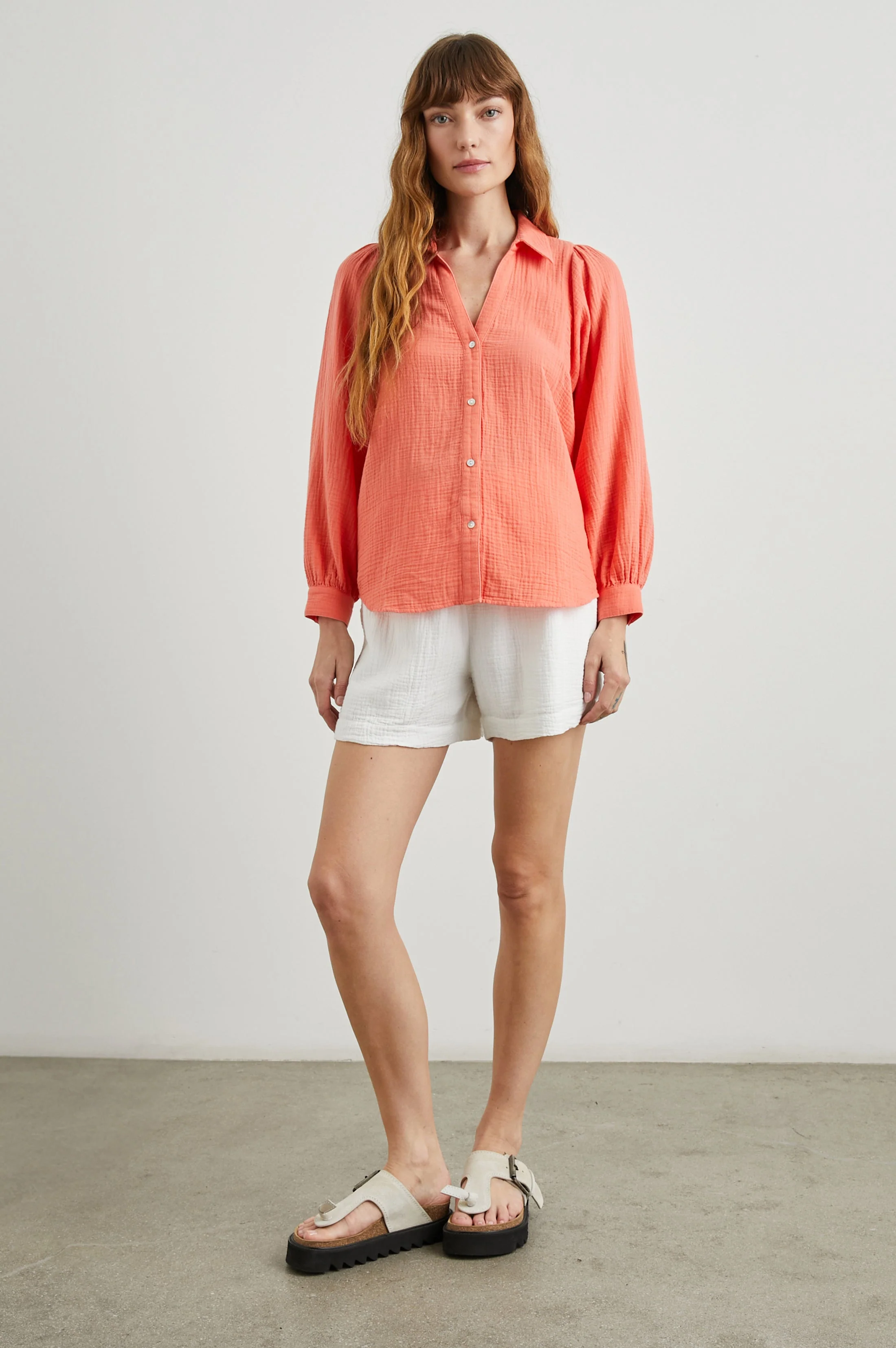 Lo Shirt - Papaya