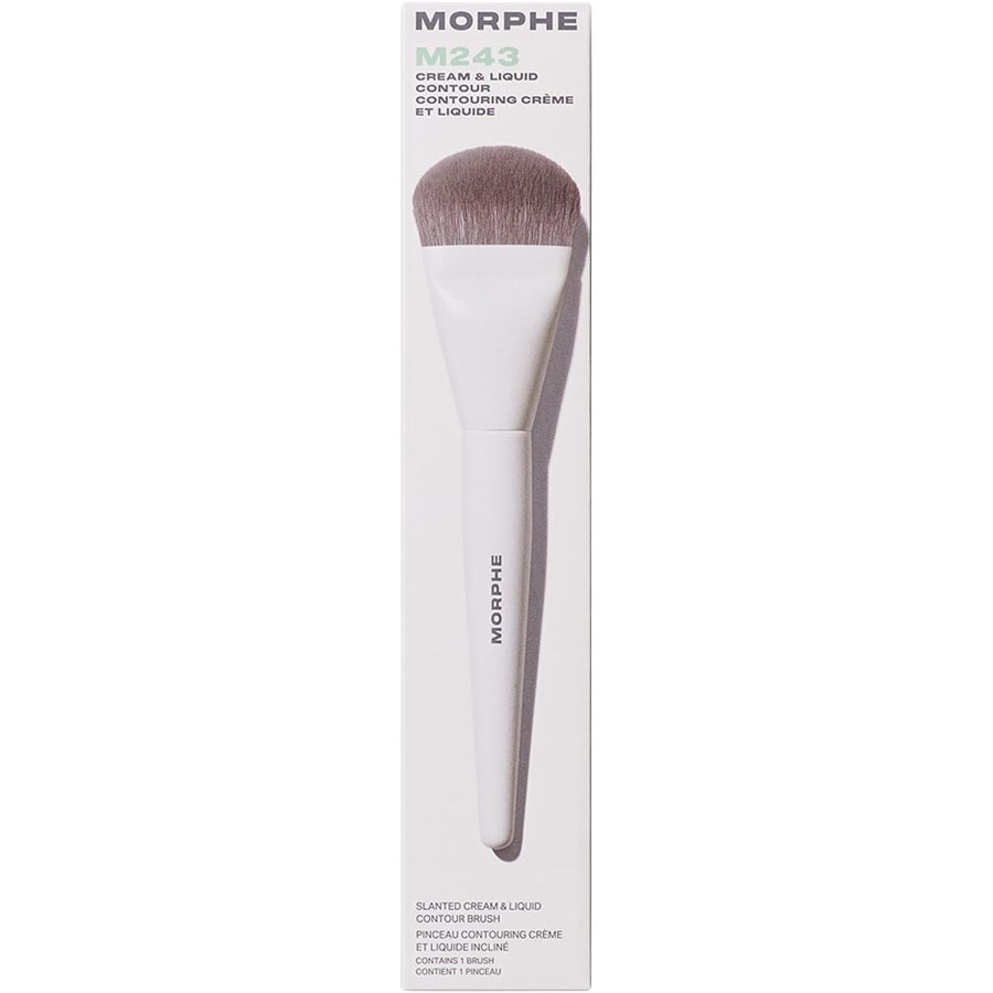 Morphe Szczotki do twarzy M243 Slanted Cream & Liquid Contour Brush