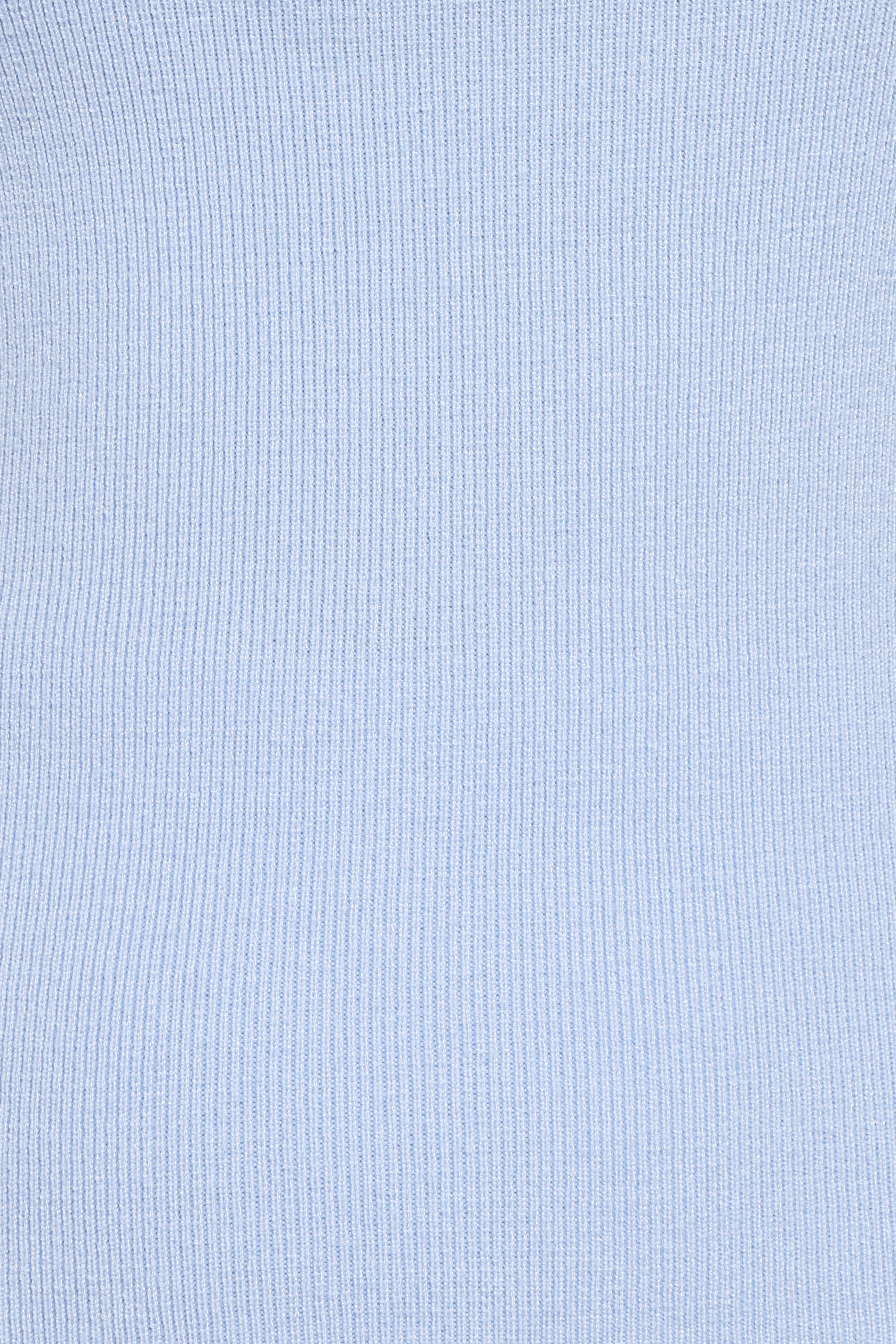 Charama Off Shoulder Knit Top - Blue