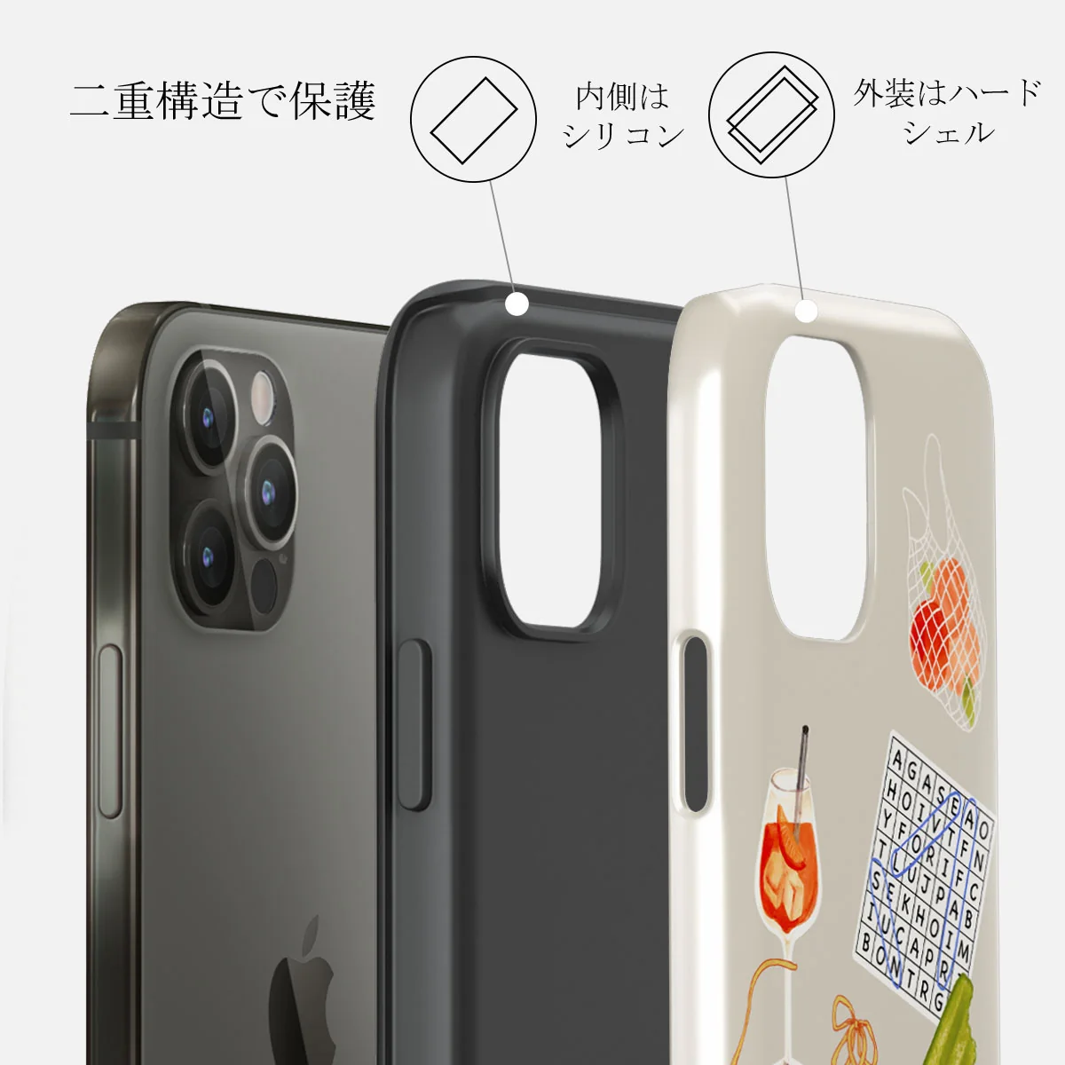Seaside Muse - iPhone 12 Pro ケース