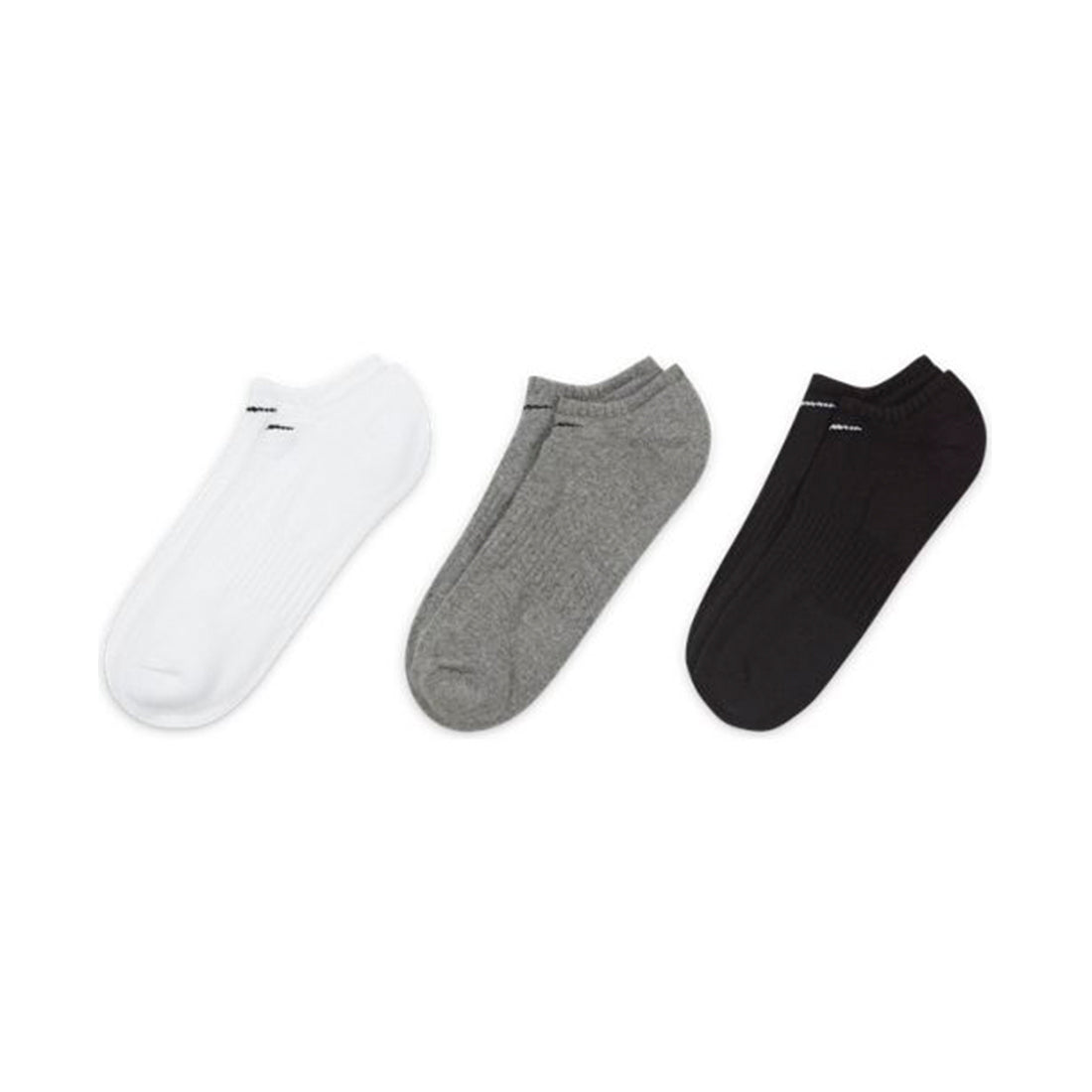 NIKE Everyday Cushioned Training No-Show Socks (3 Pairs) MULTI