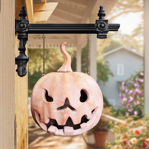 Multi-color LED Jack-O-Lantern With Bracket Option | Our 