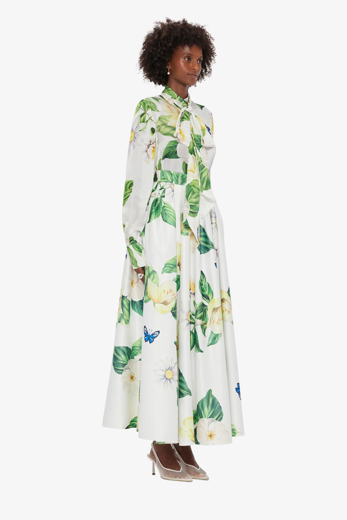 Reinette Skirt - Joie Print in Snow