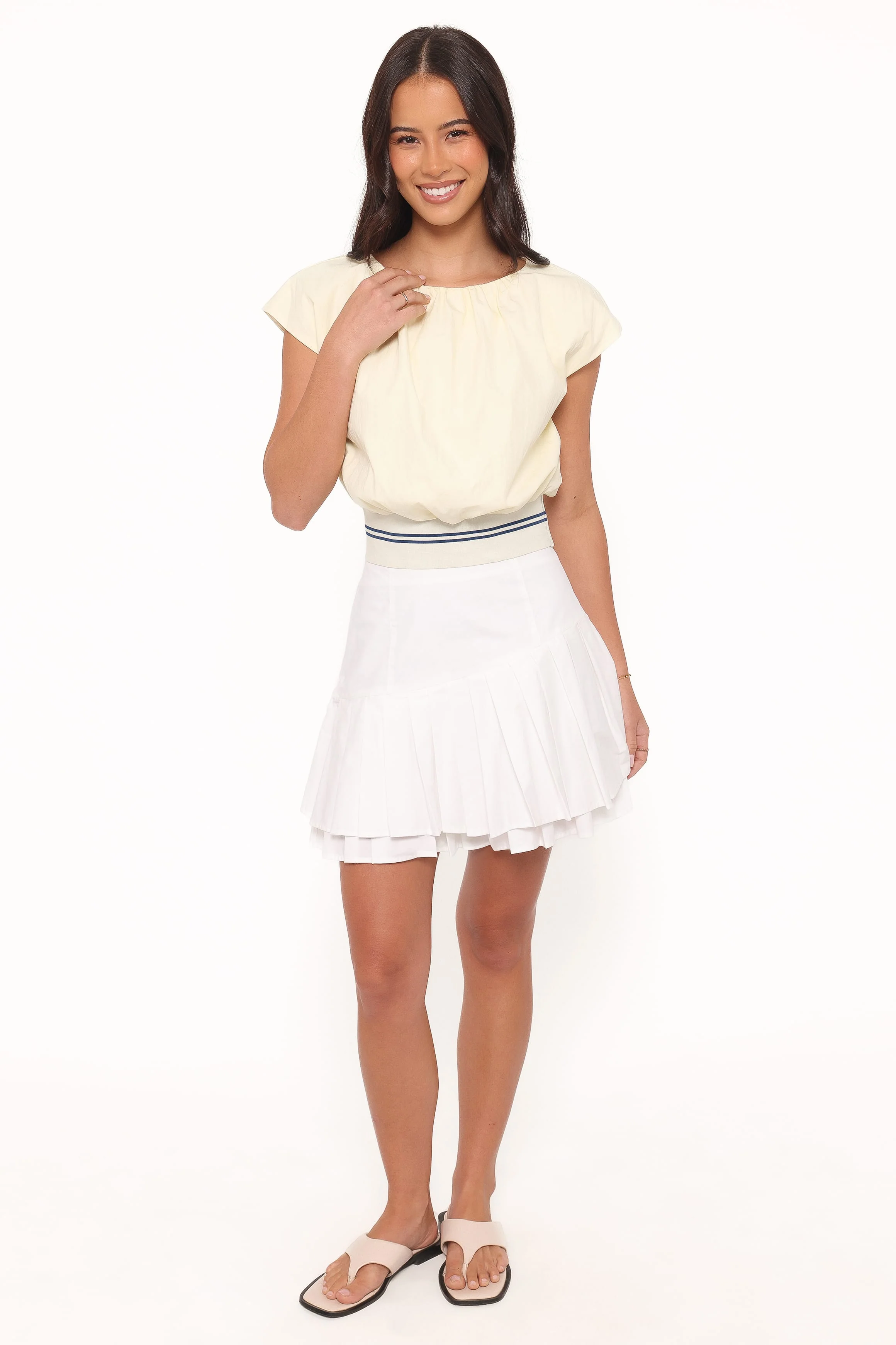 Adam Top - Pale Yellow